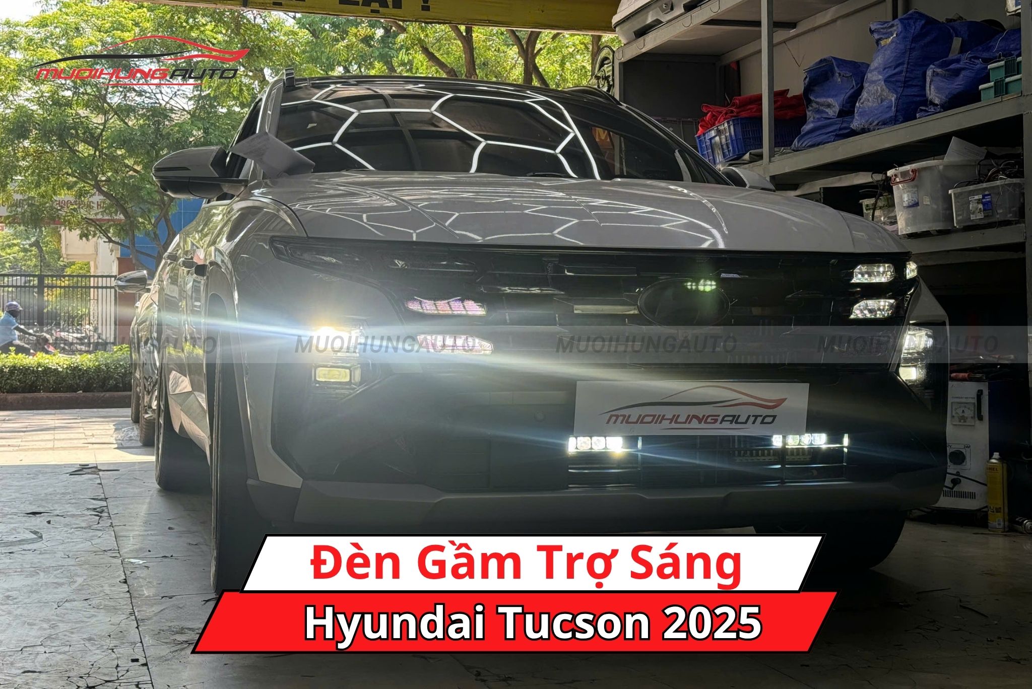 Đèn trợ sáng ô tô Hyundai Tucson 2025