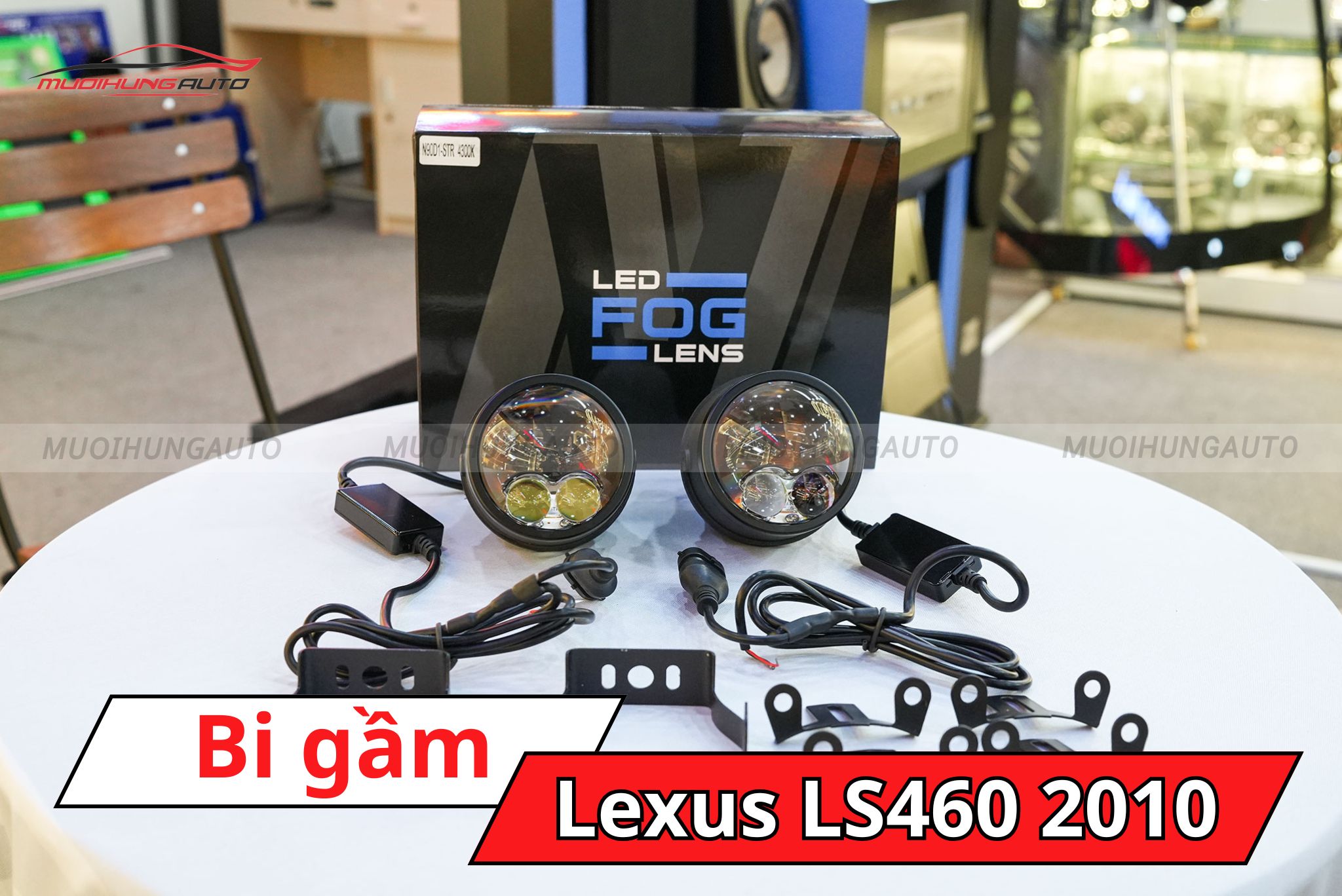 Độ bi gầm Lexus LS460 2010