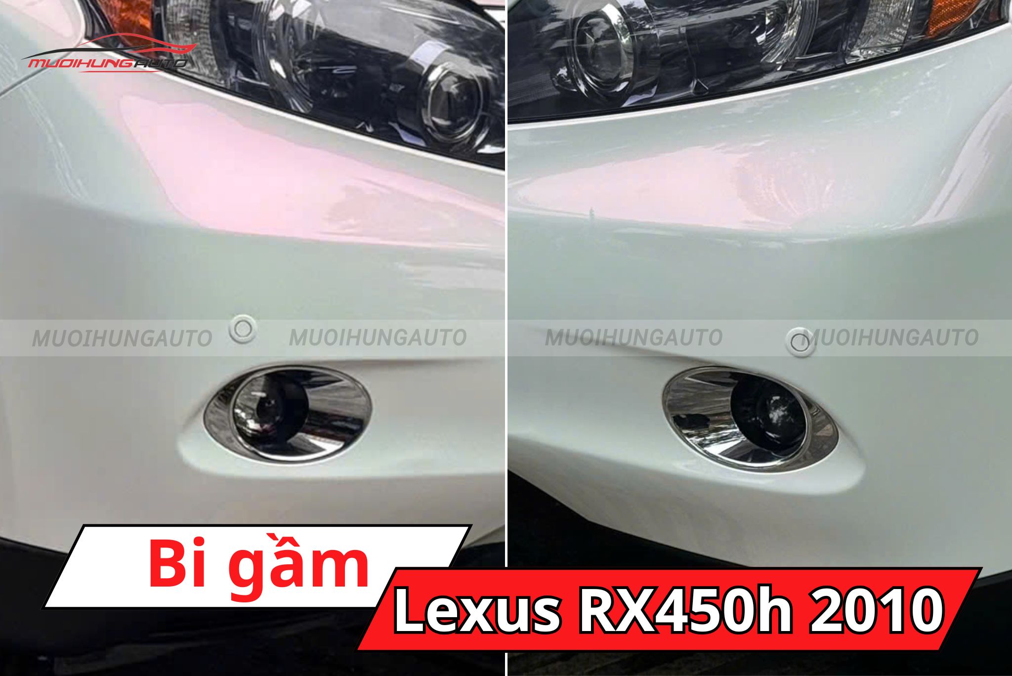 Độ bi gầm Lexus RX450h 2010