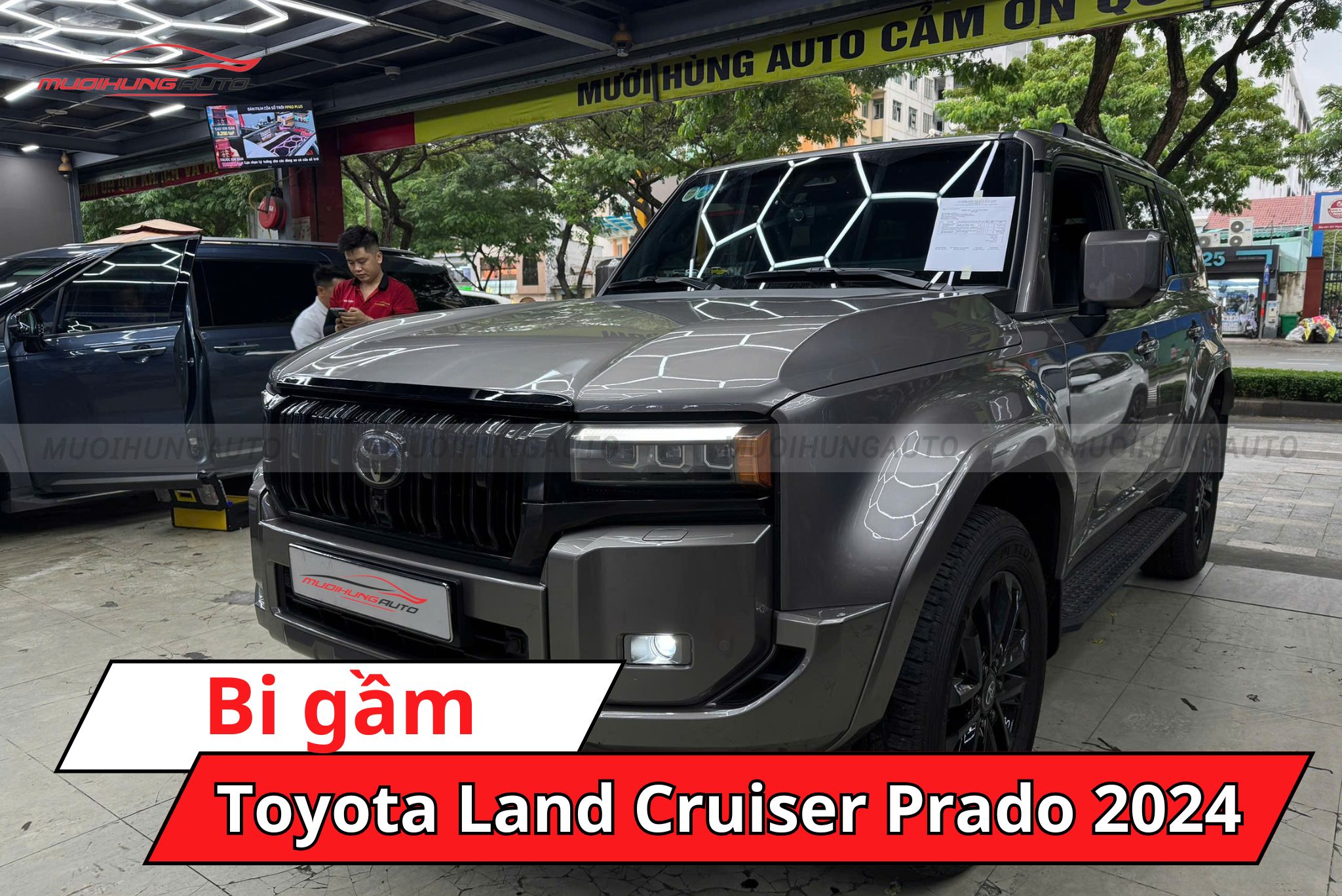 Độ bi gầm Toyota Land Cruiser Prado 2024