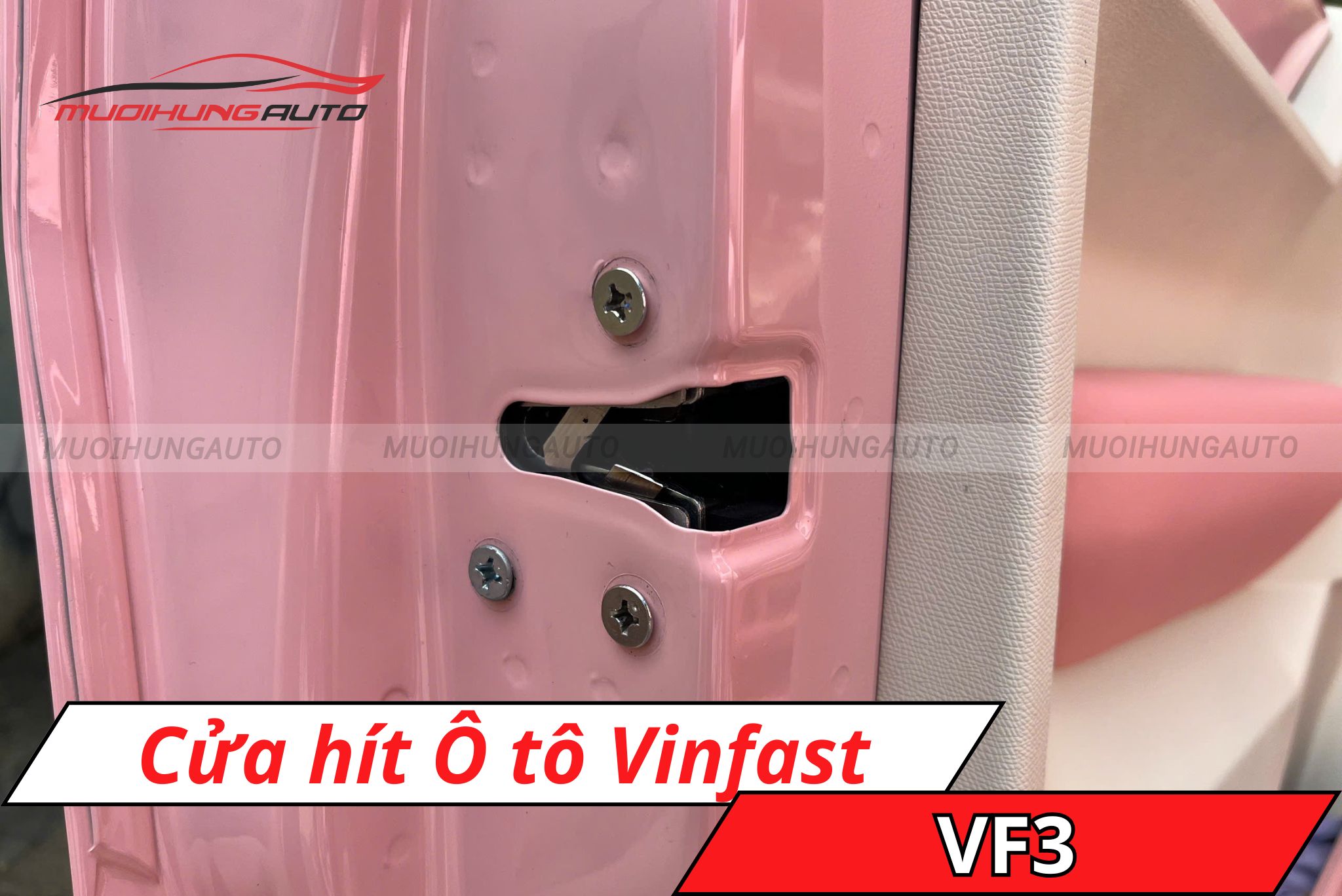 Độ cửa hít cho Vinfast VF3