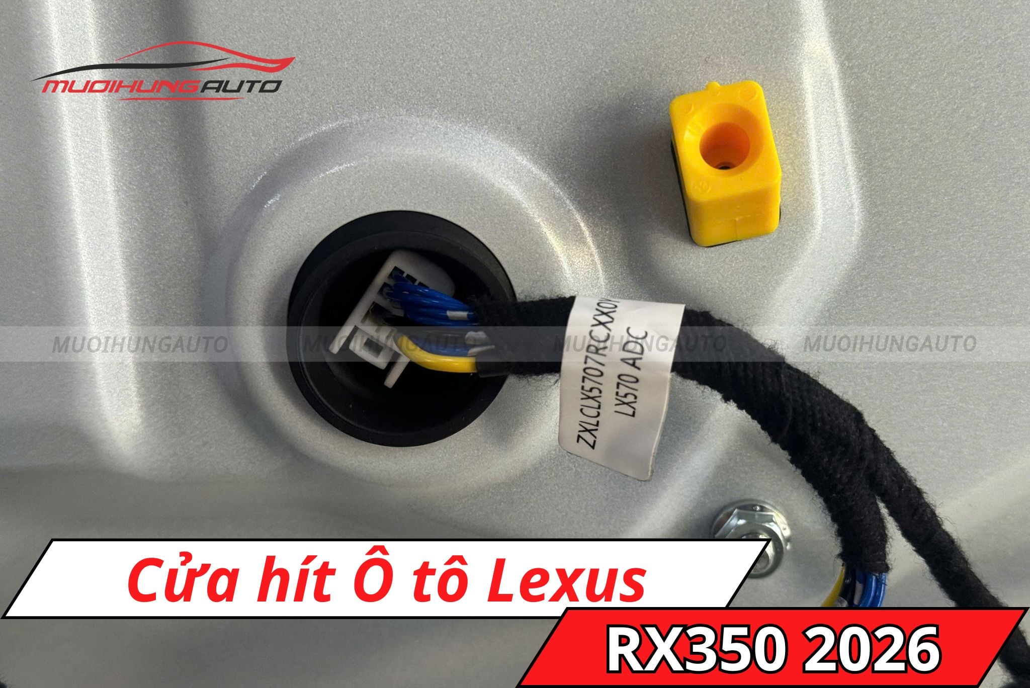 Độ cửa hít xe ô tô Lexus RX350 2026