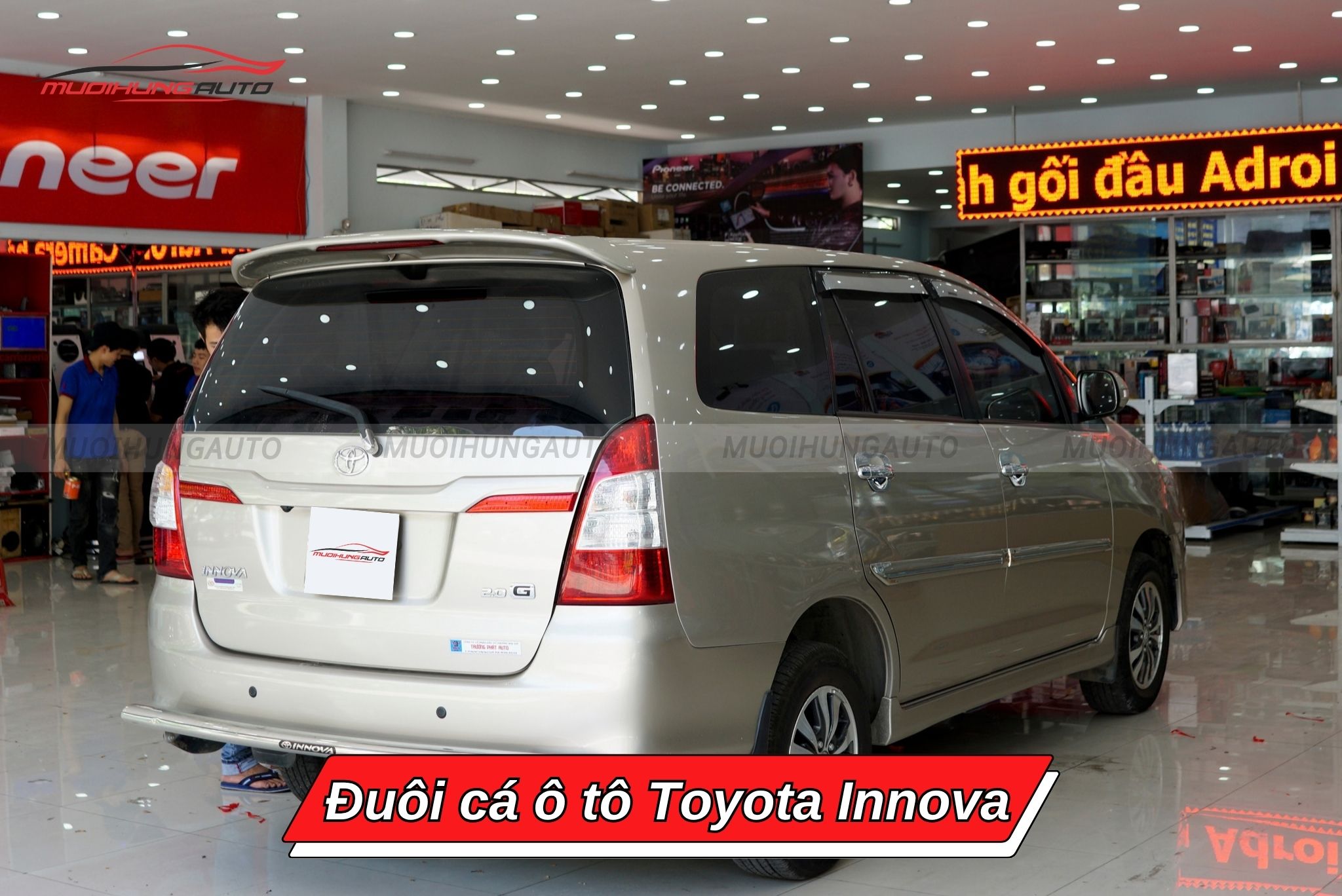 Độ đuôi gió xe ô tô Toyota Innova