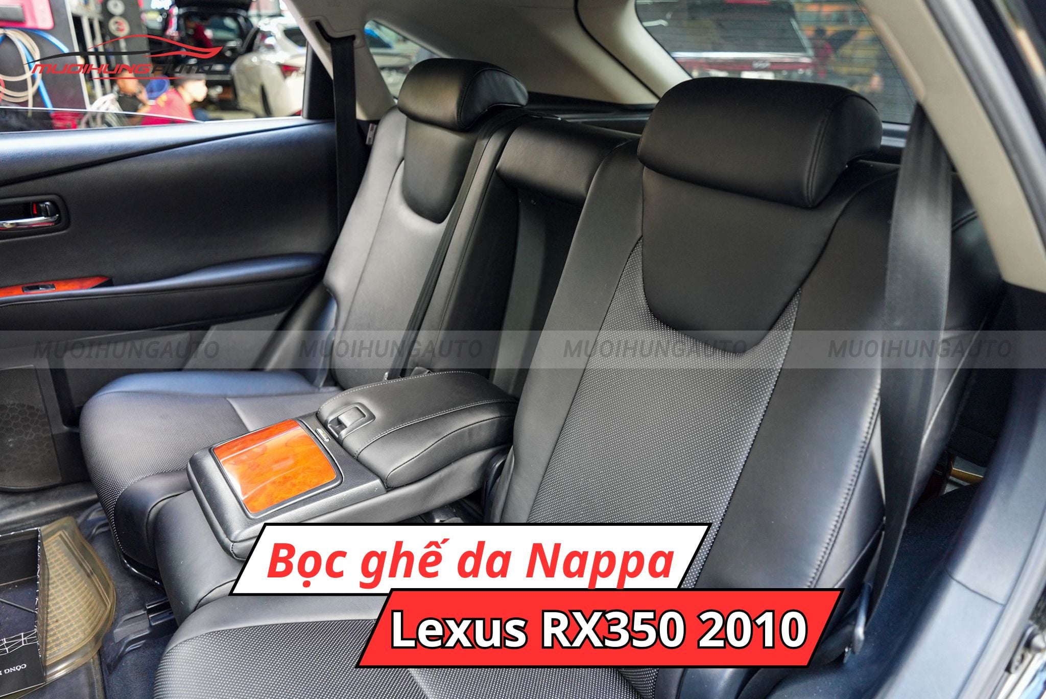 Độ ghế da Nappa Lexus RX350 2010
