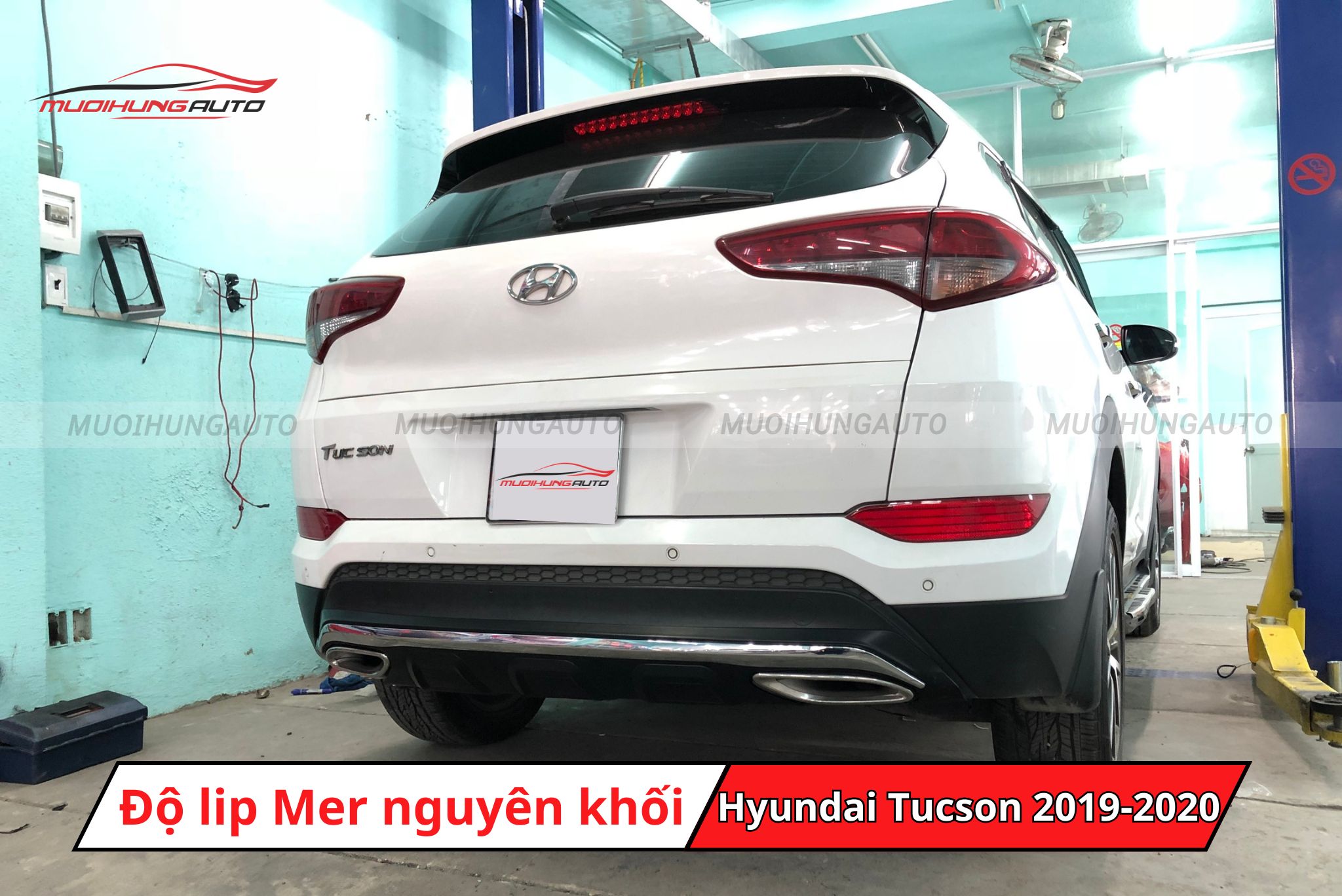 Độ lip Mer nguyên khối cho Hyundai Tucson 2019-2020