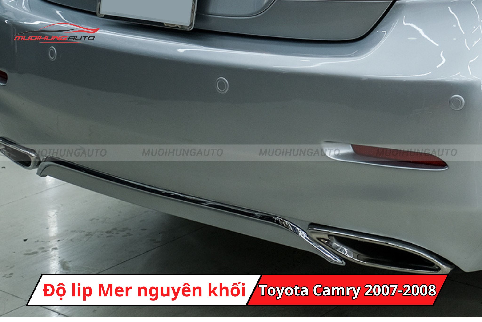 Độ lip Mer nguyên khối cho Toyota Camry 2007-2008