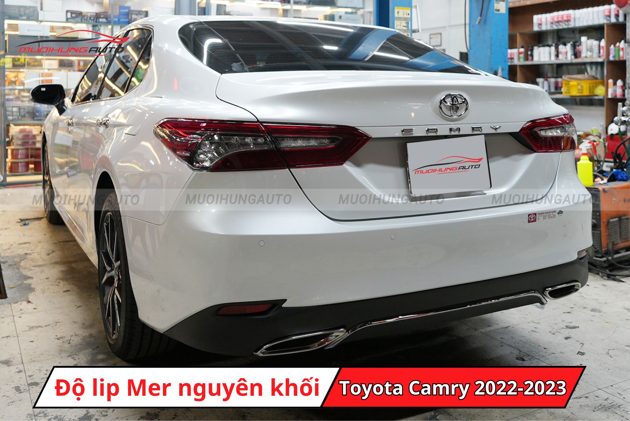 Độ lip Mer nguyên khối cho Toyota Camry 2022-2023