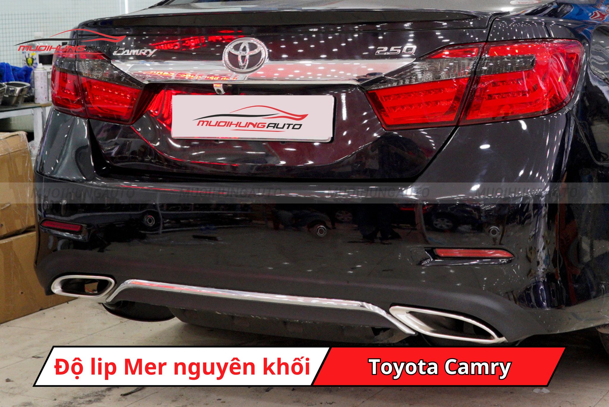 Độ lip Mer nguyên khối cho Toyota Camry