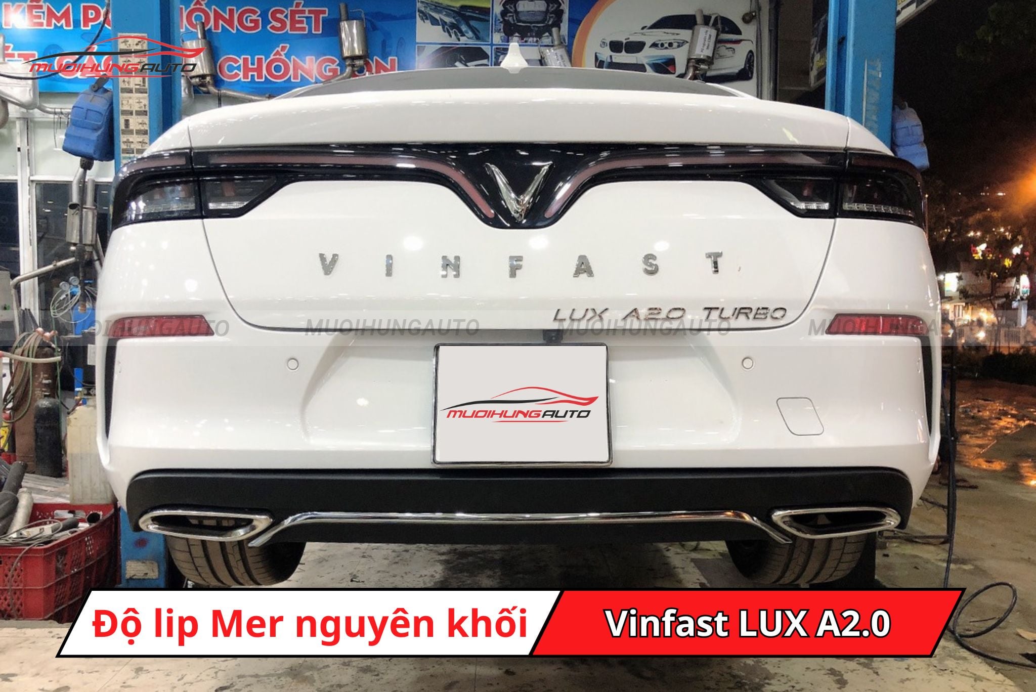 Độ lip Mercedes cho Vinfast LUX A2.0