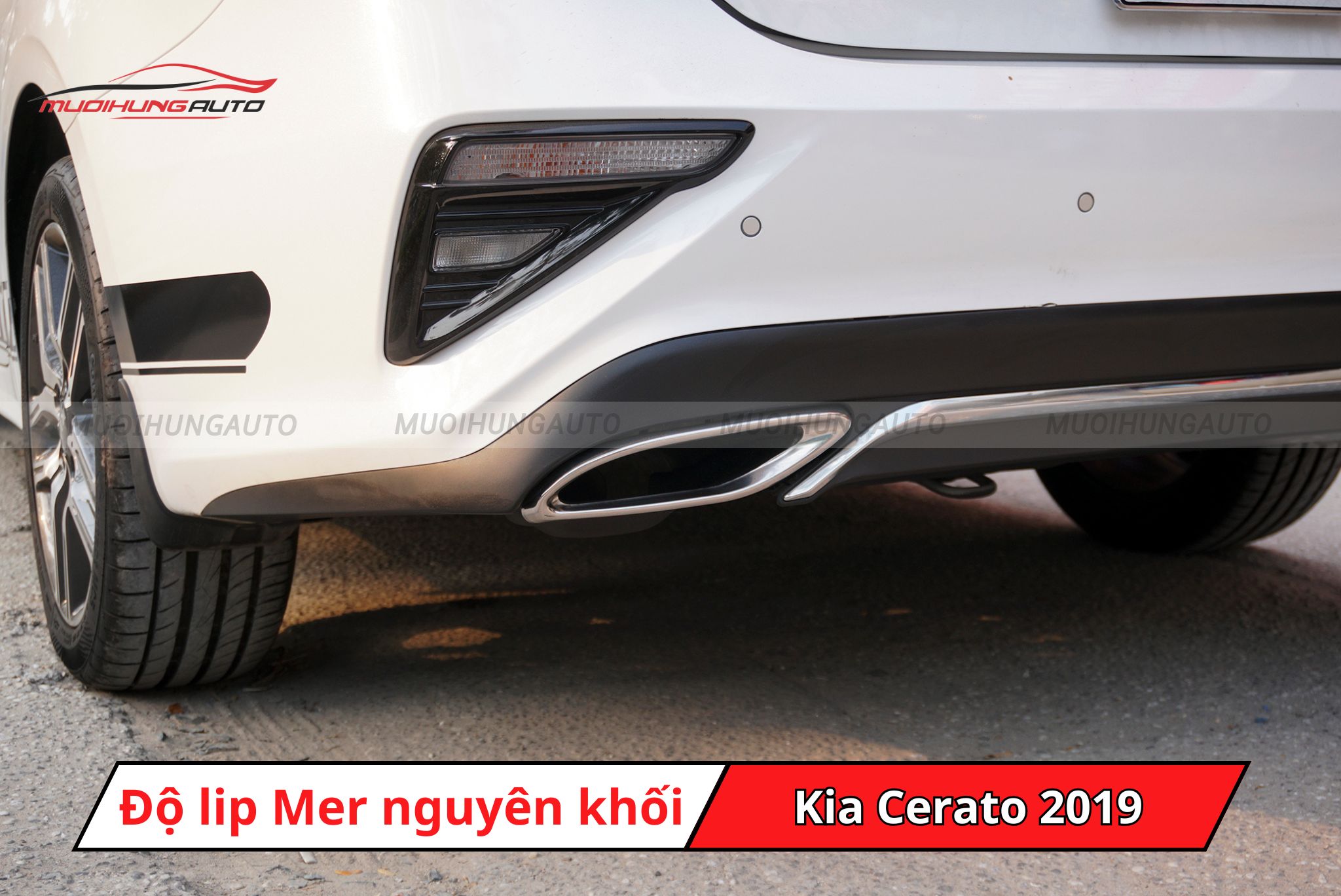 Độ lip Mercedes cho xe Kia Cerato 2019