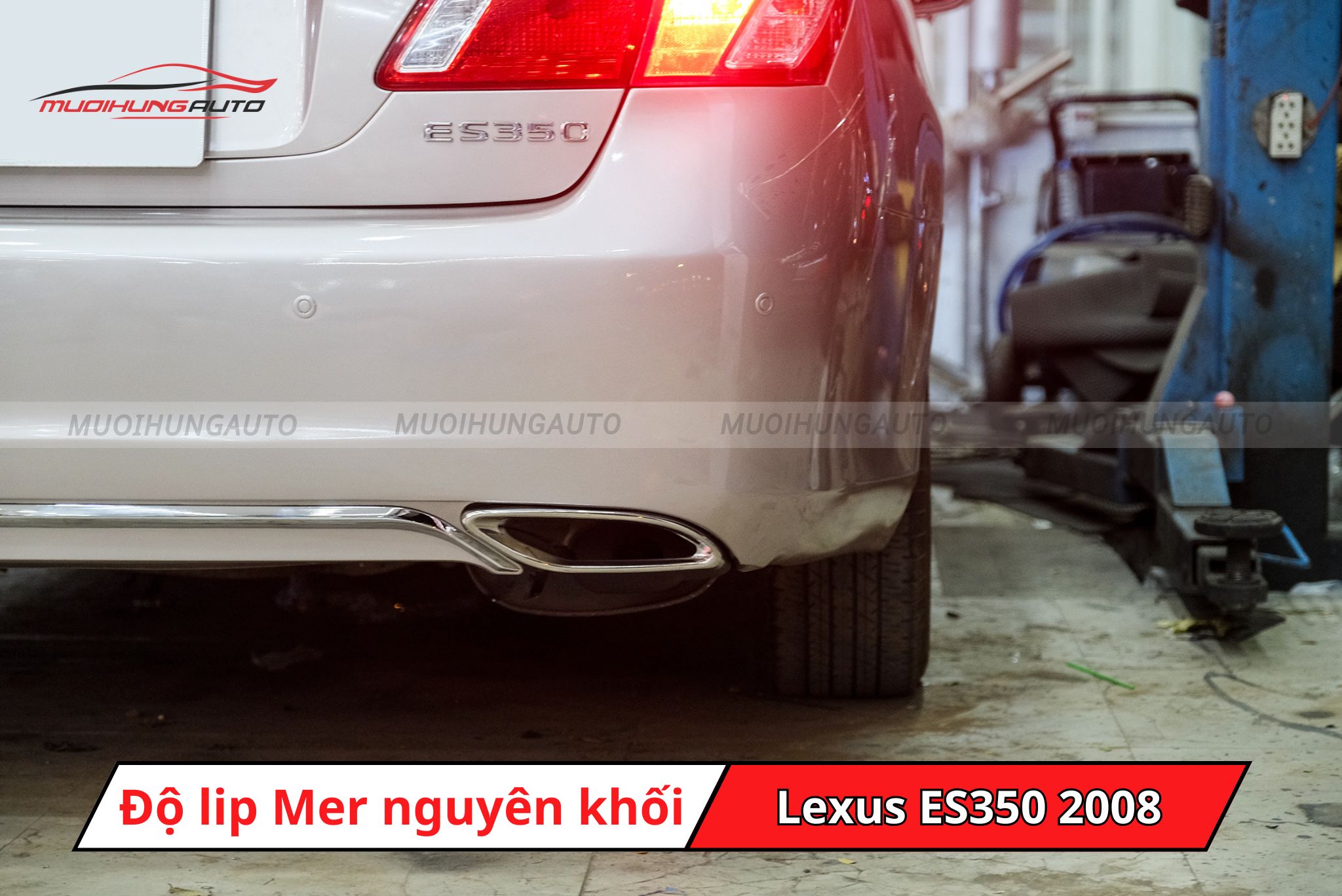 Độ lip Mercedes cho xe Lexus ES350 2008
