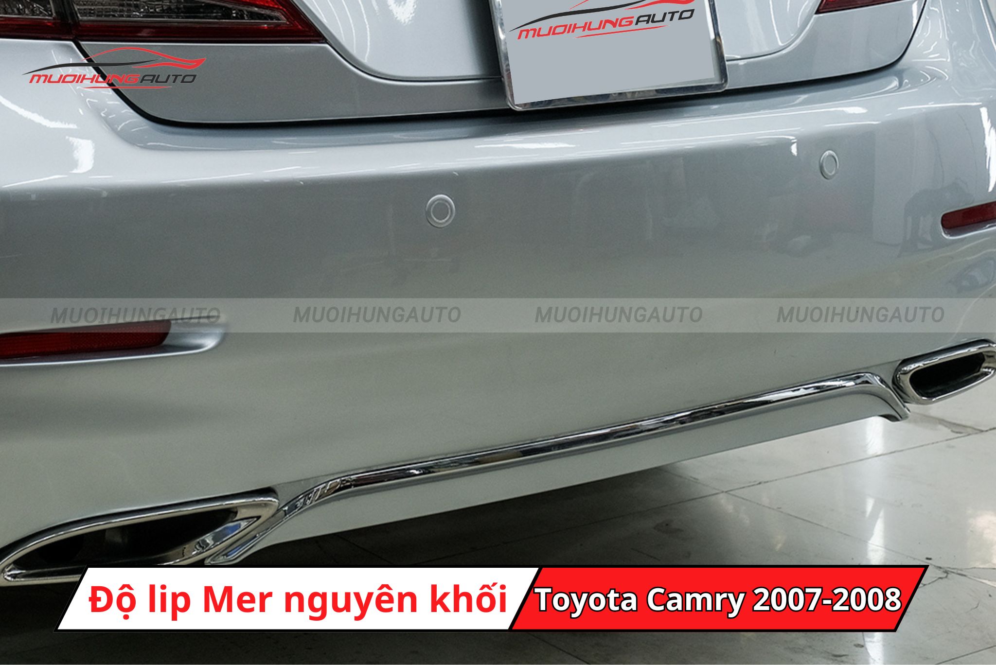 Độ lip Mercedes cho xe Toyota Camry 2007-2008
