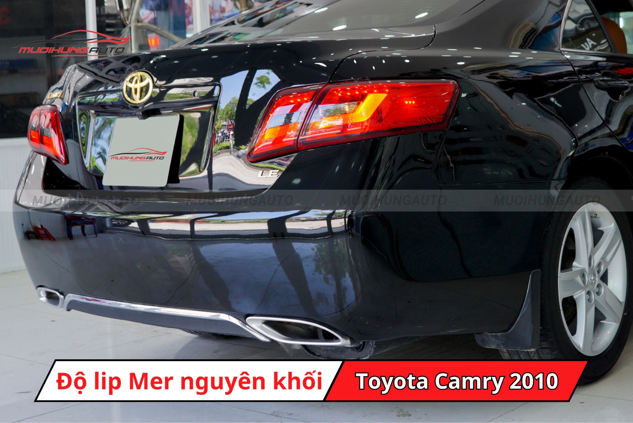 Độ lip Mercedes cho xe Toyota Camry 2010
