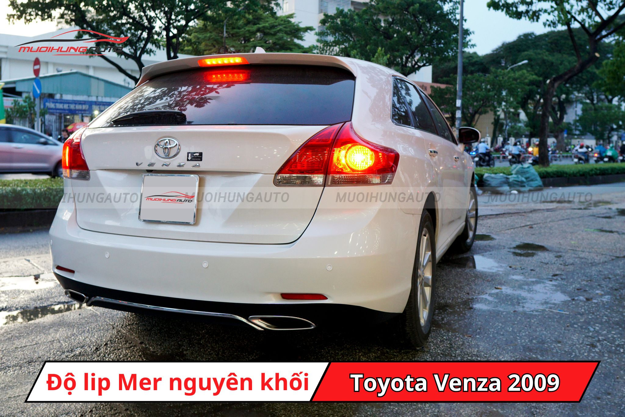 Độ lip pô kiểu Mercedes cho Toyota Venza 2009