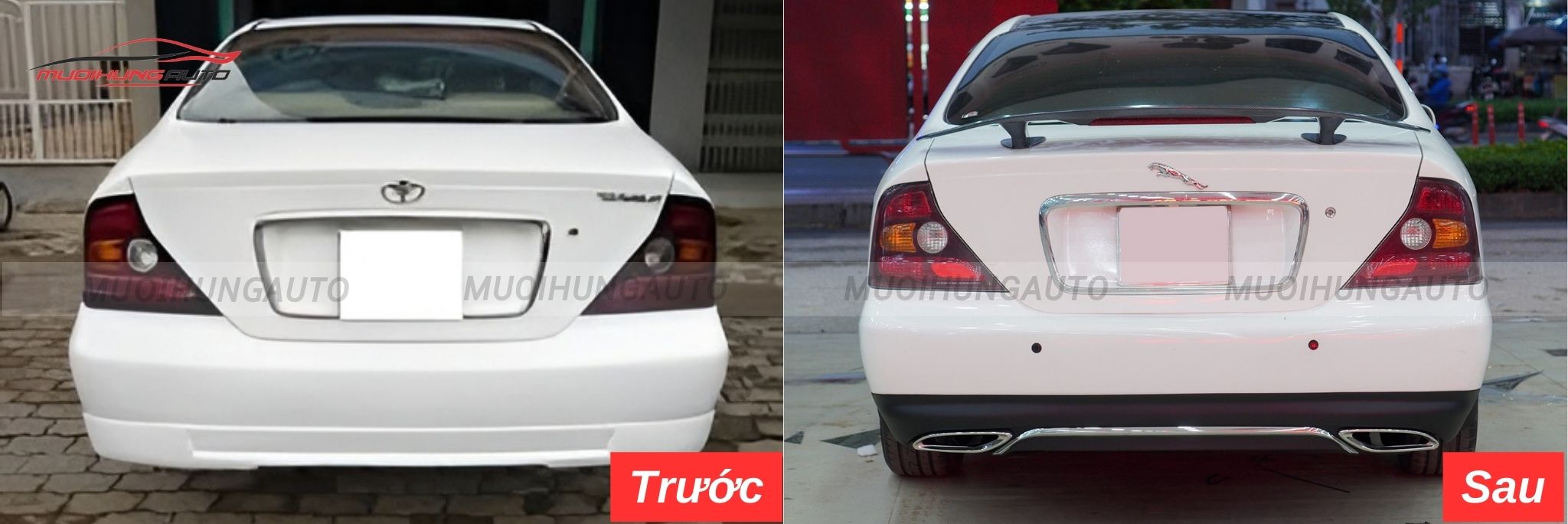 Độ lip pô Mercedes nguyên khối cho Daewoo