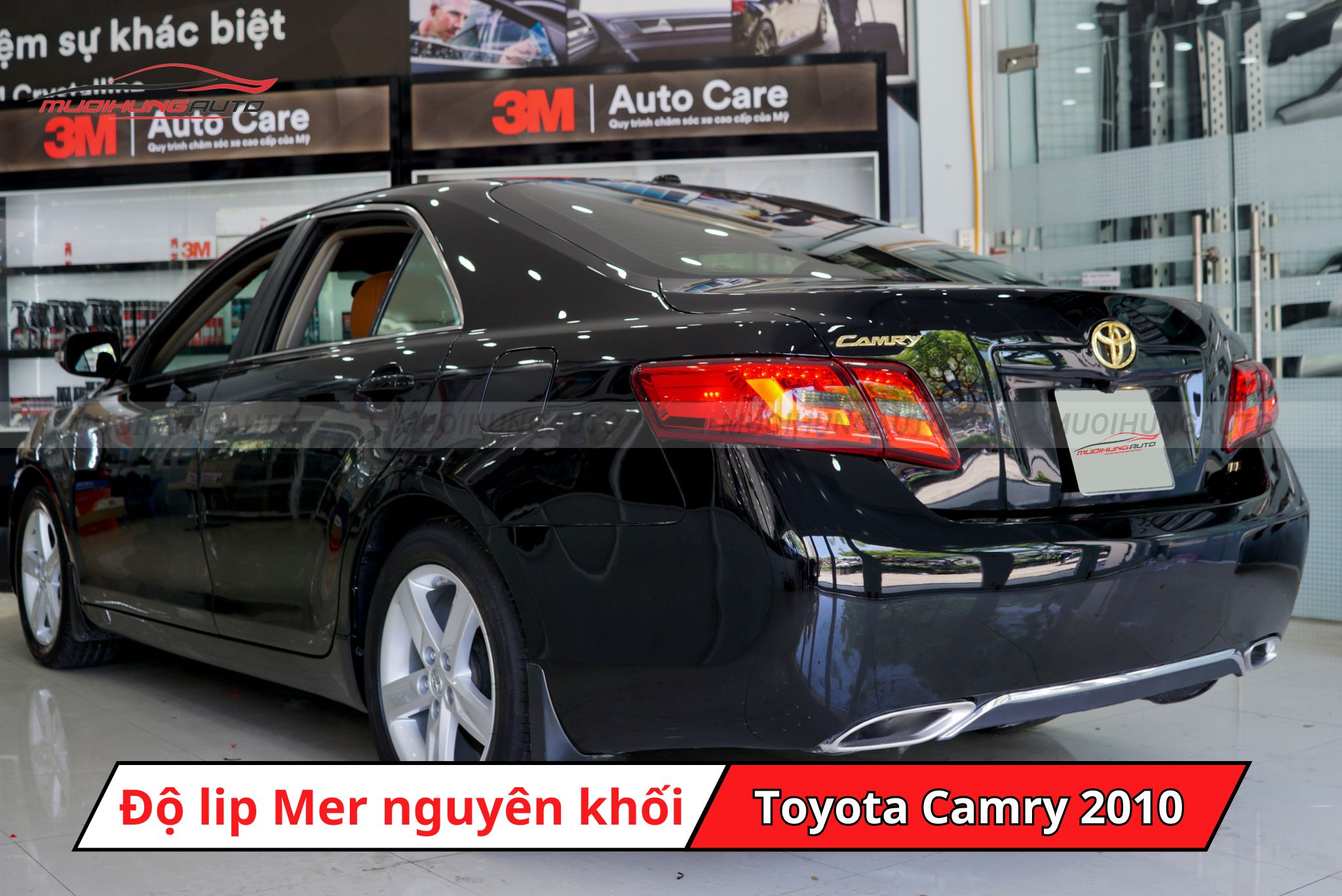 Độ lip pô Mercedes cho xe Toyota Camry 2010