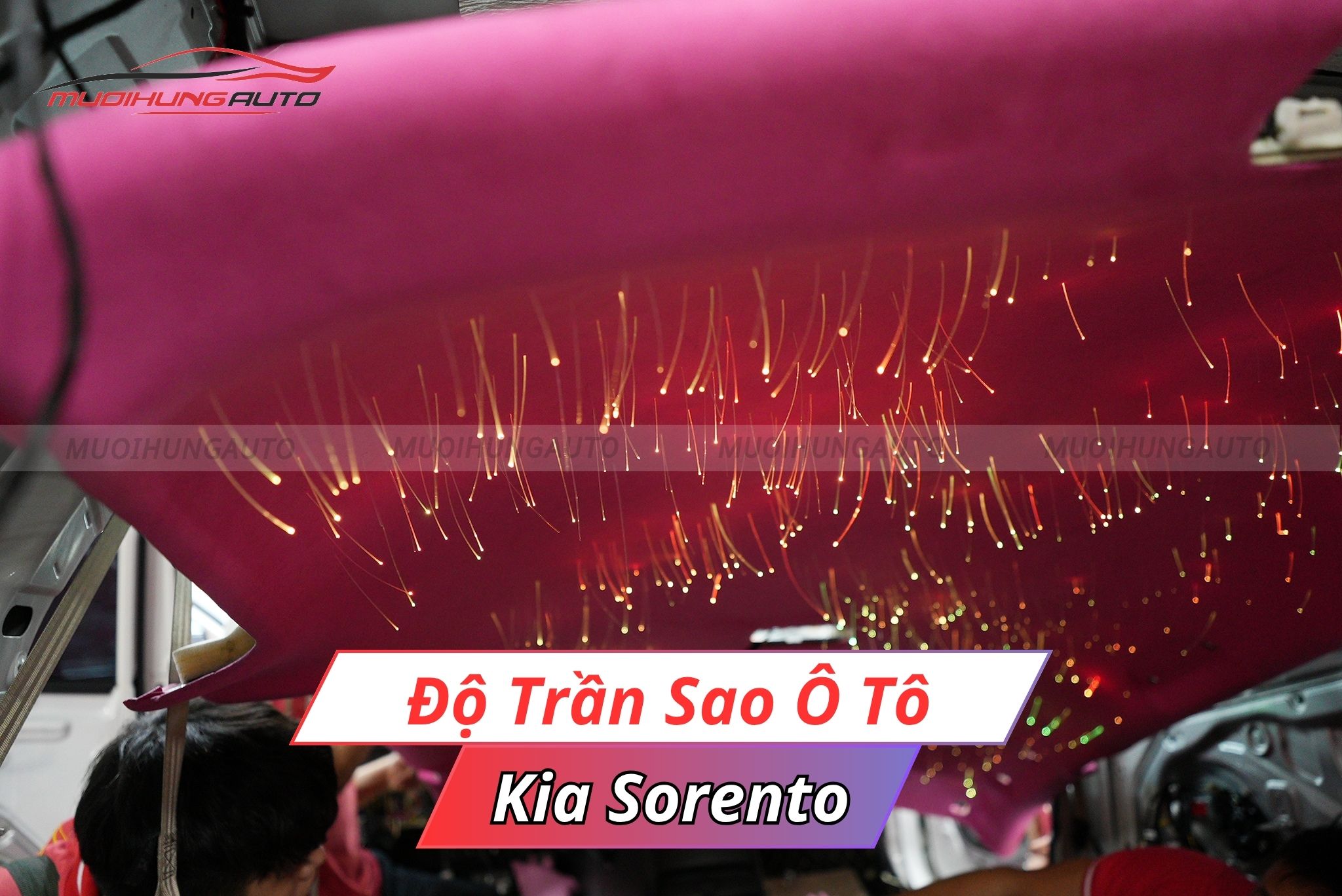 Độ trần sao ô tô Kia Sorento