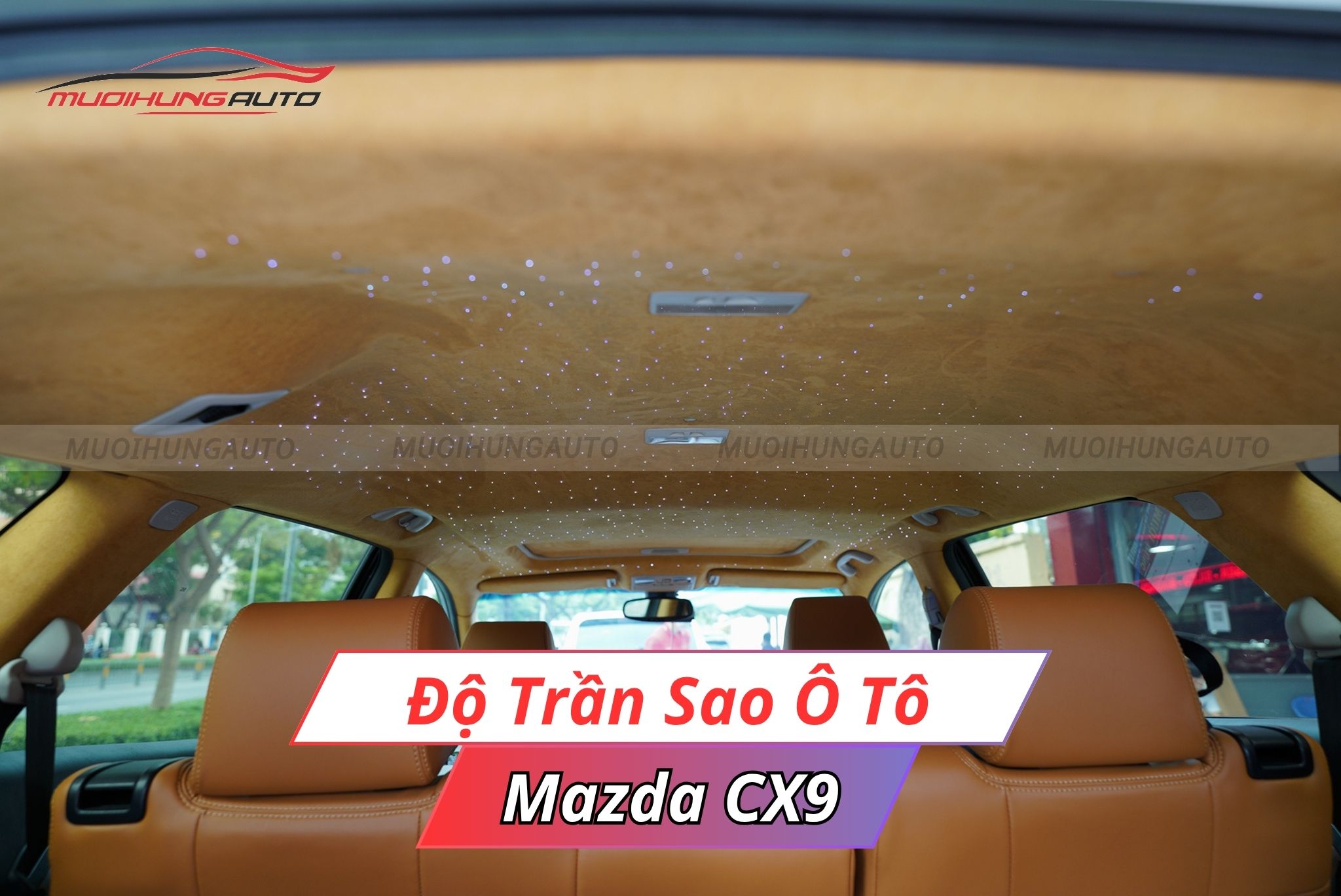 Độ trần sao ô tô Mazda CX9