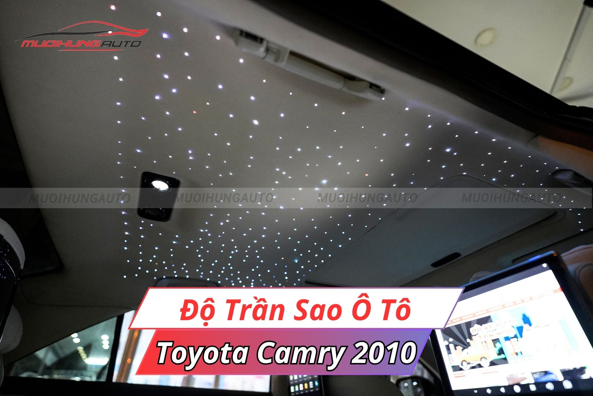 Độ trần sao ô tô Toyota Camry 2010