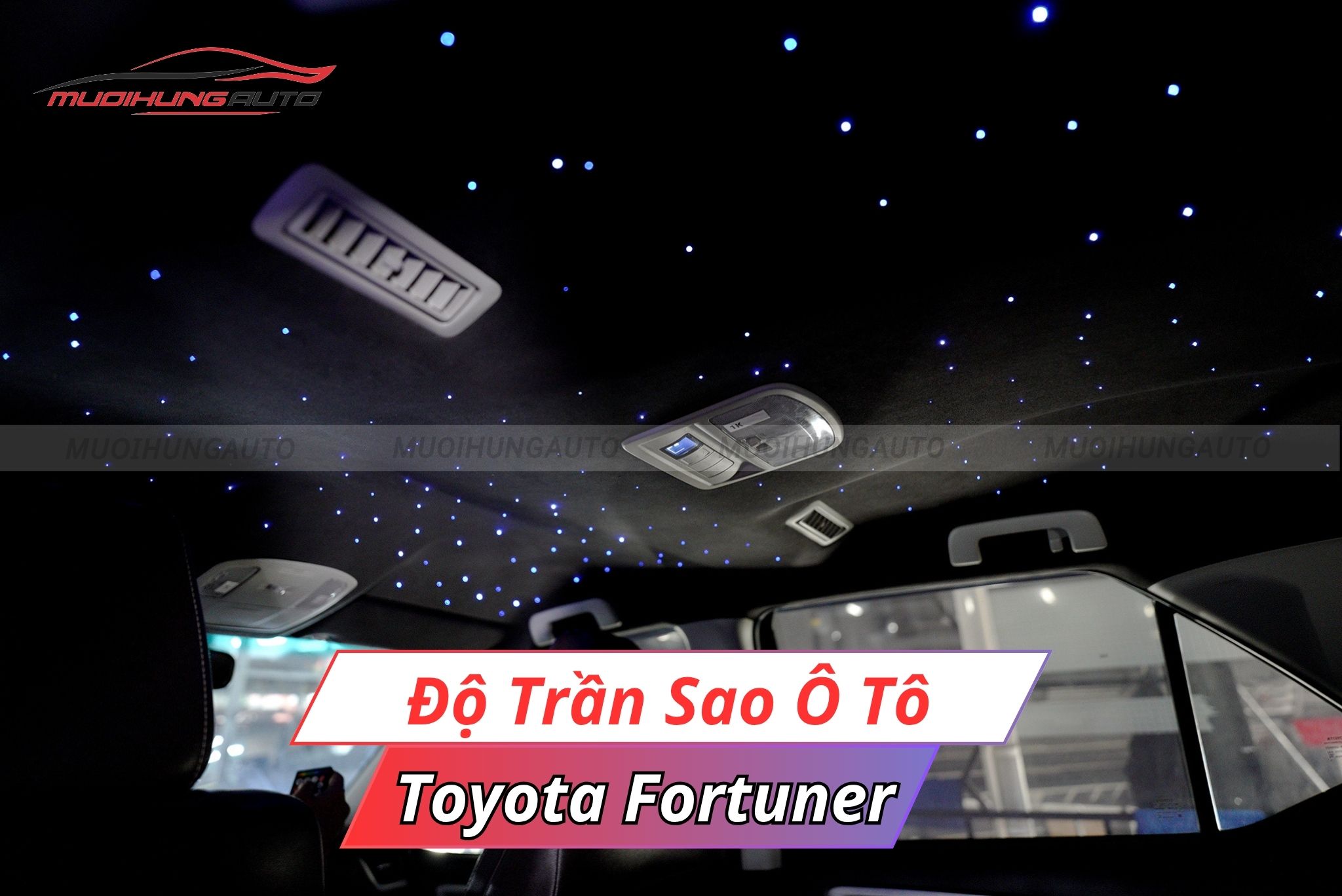 Độ trần sao ô tô Toyota Fortuner