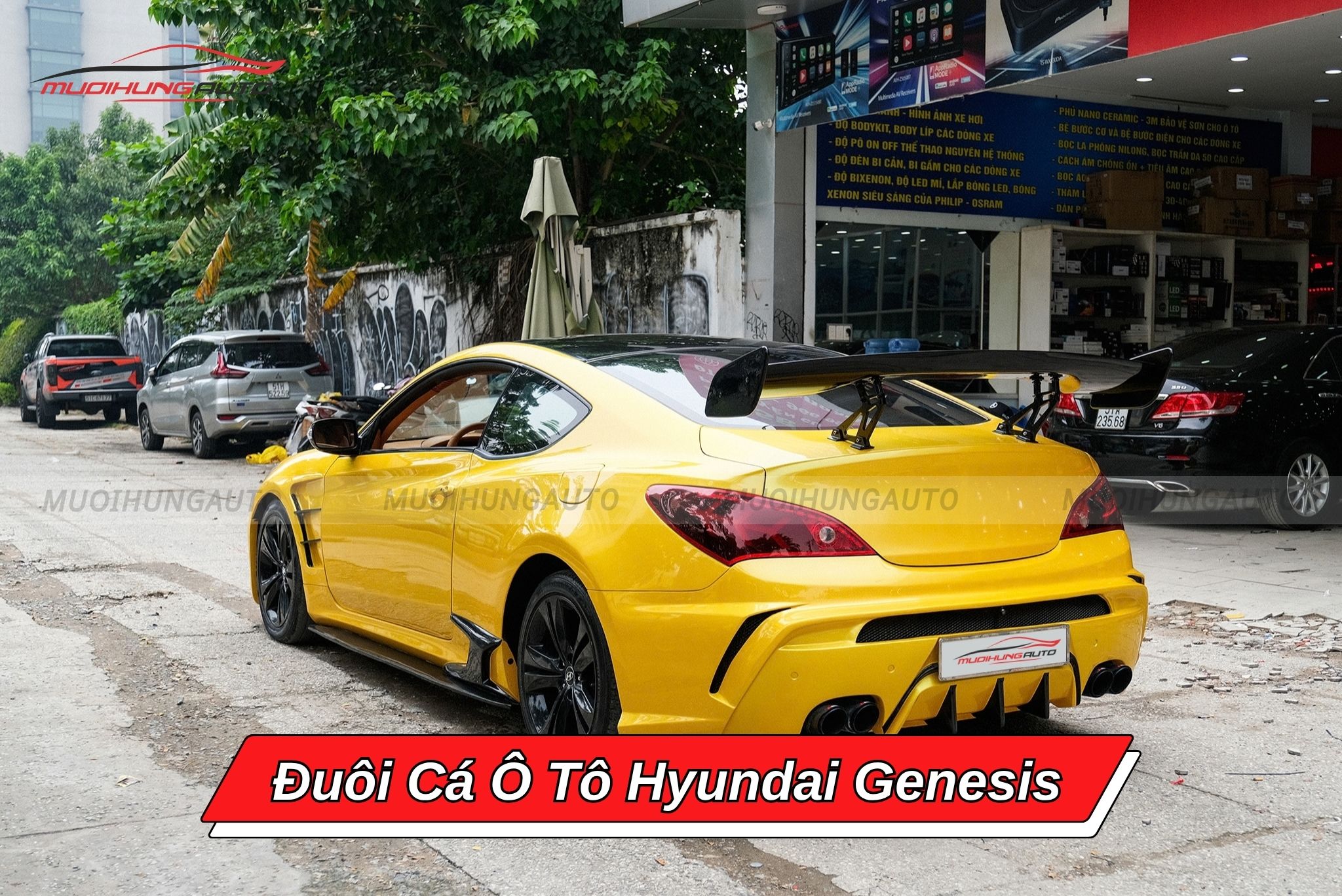 Đuôi cá Hyundai Genesis