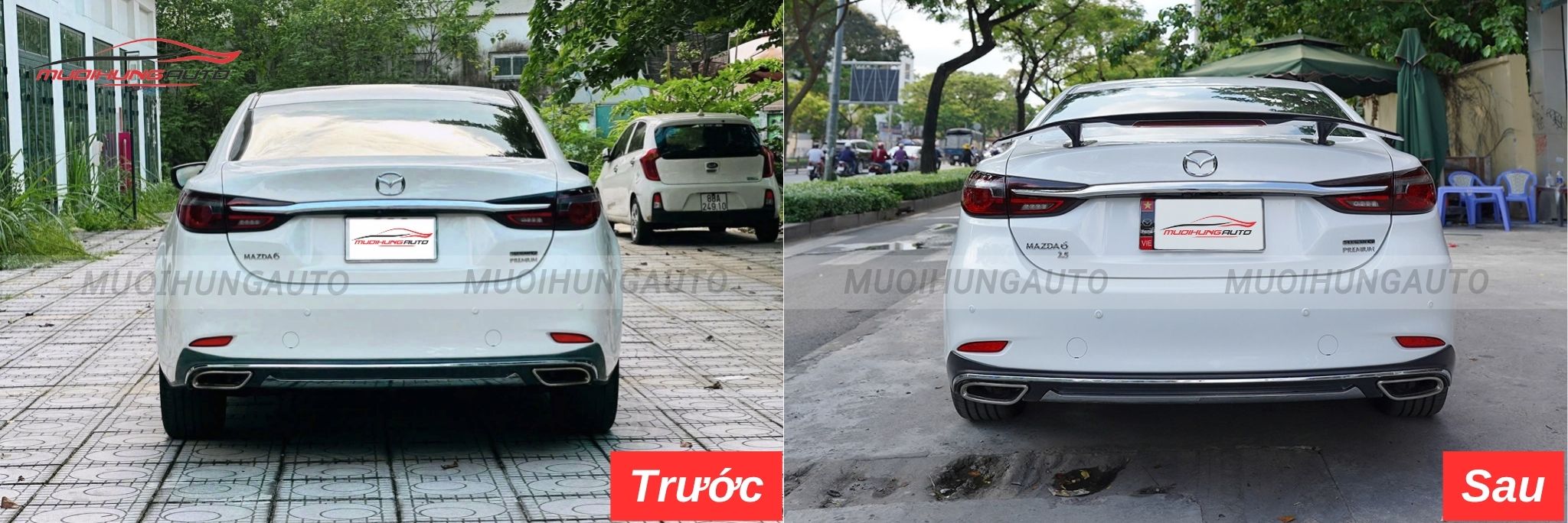 Đuôi cá ô tô Mazda 6