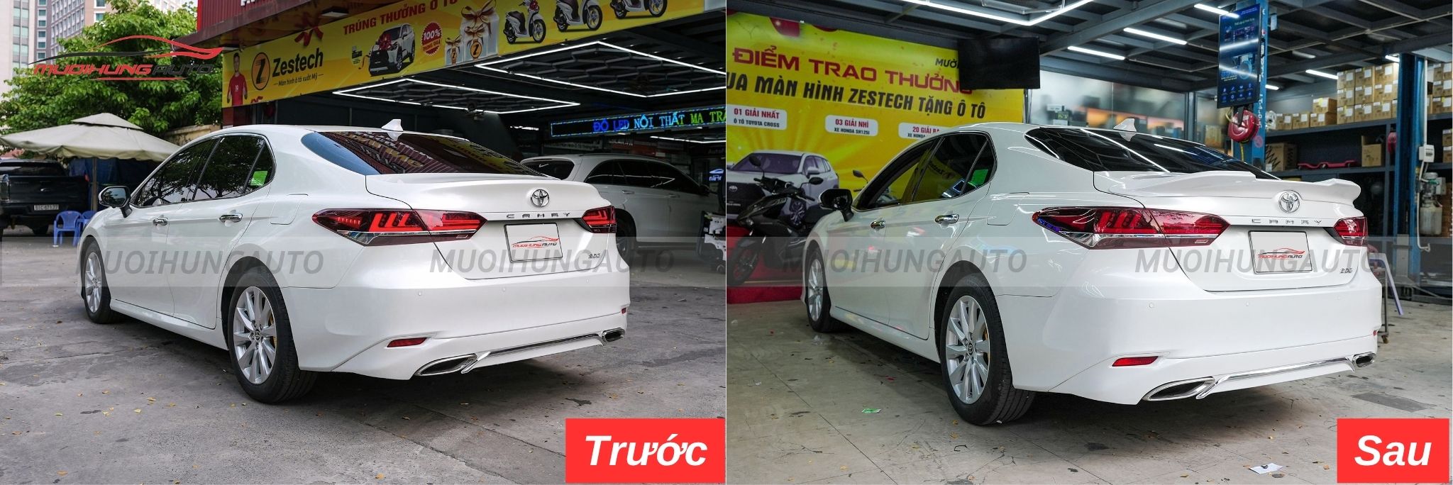 Đuôi cá ô tô Toyota Camry 2021