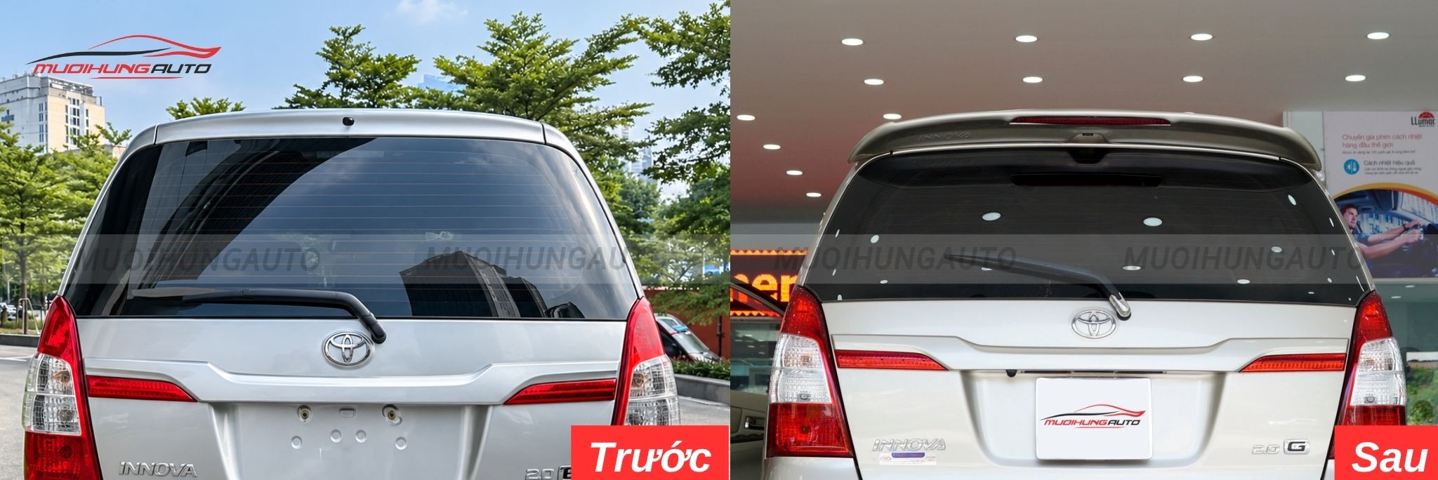 Đuôi cá ô tô Toyota Innova