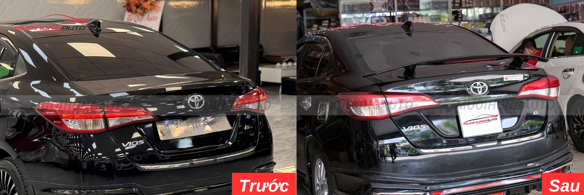 Đuôi cá ô tô Toyota Vios 2019