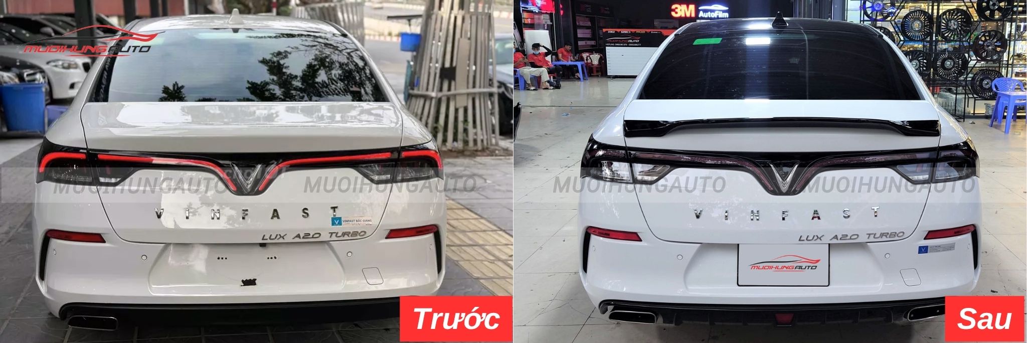 Đuôi cá ô tô Vinfast LUX A2.0