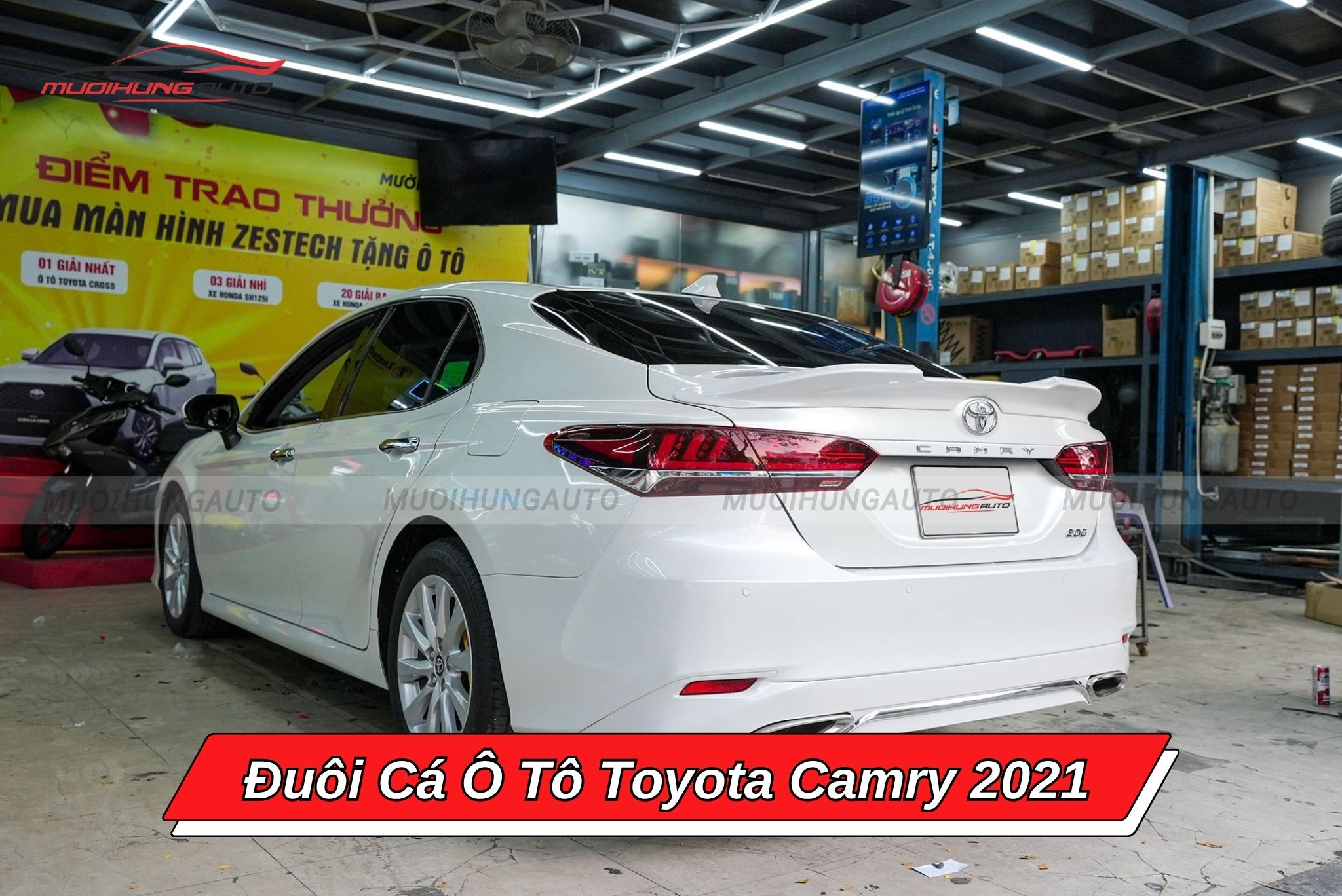 Đuôi cá Toyota Camry 2021