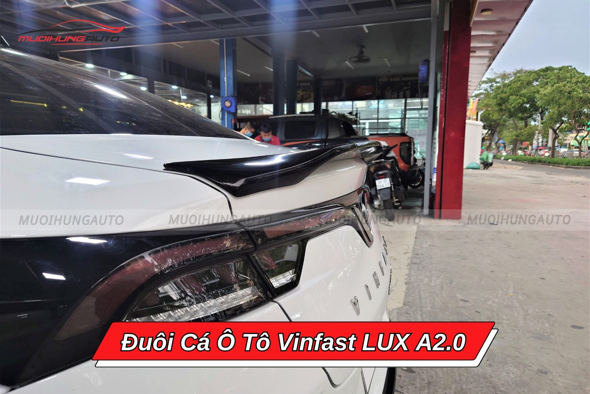 Đuôi cá Vinfast Lux A2.0