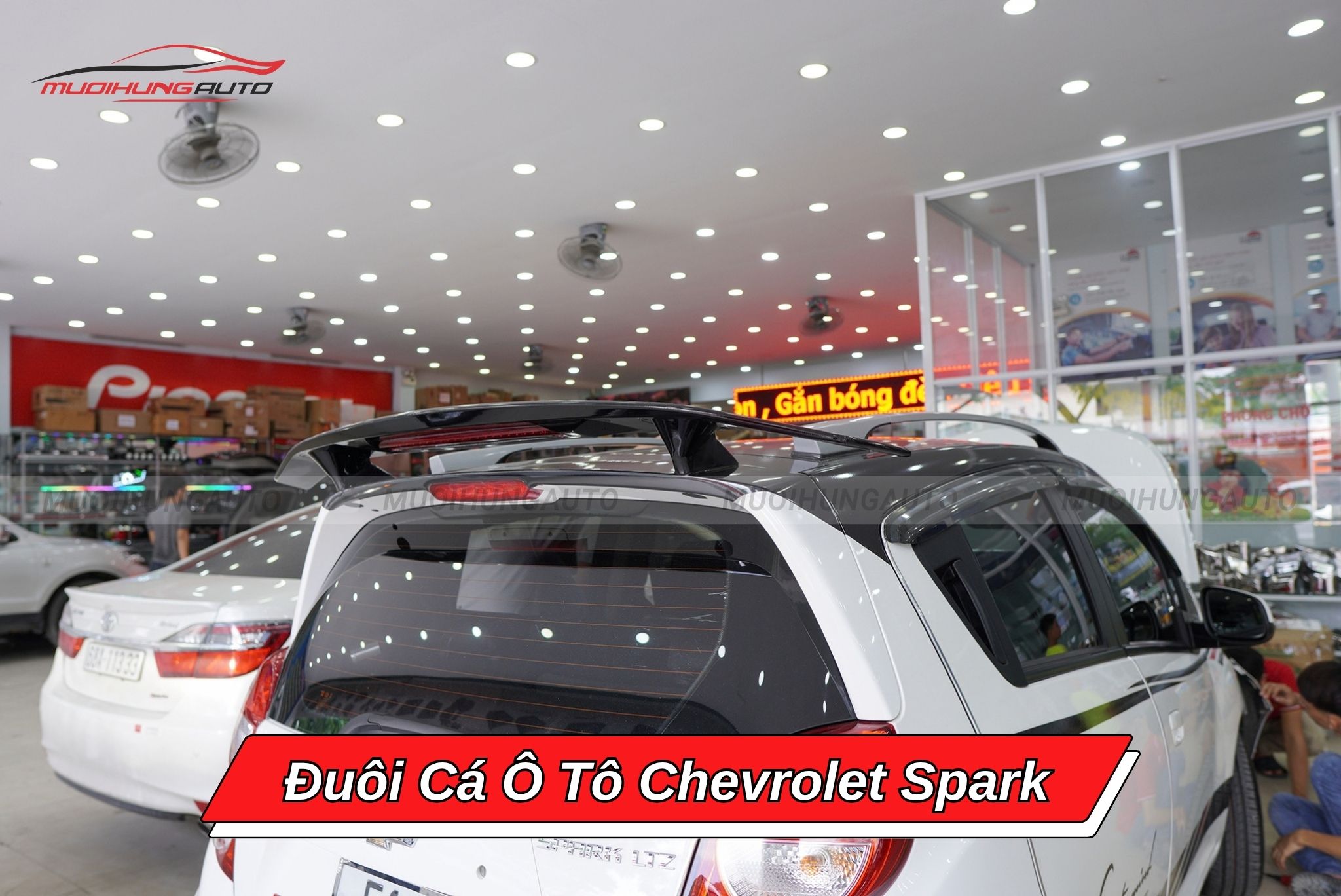 Đuôi cá xe hơi Chevrolet Spark