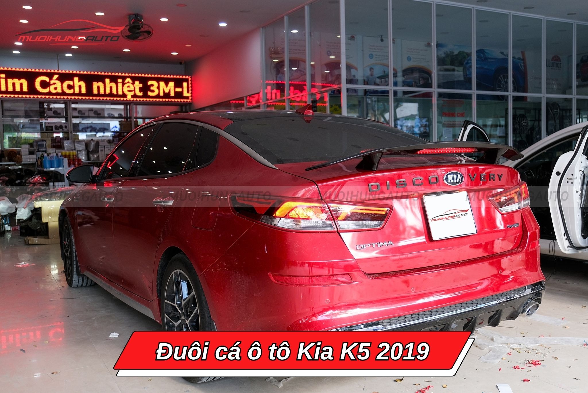 Đuôi cá xe hơi Kia K5 2019