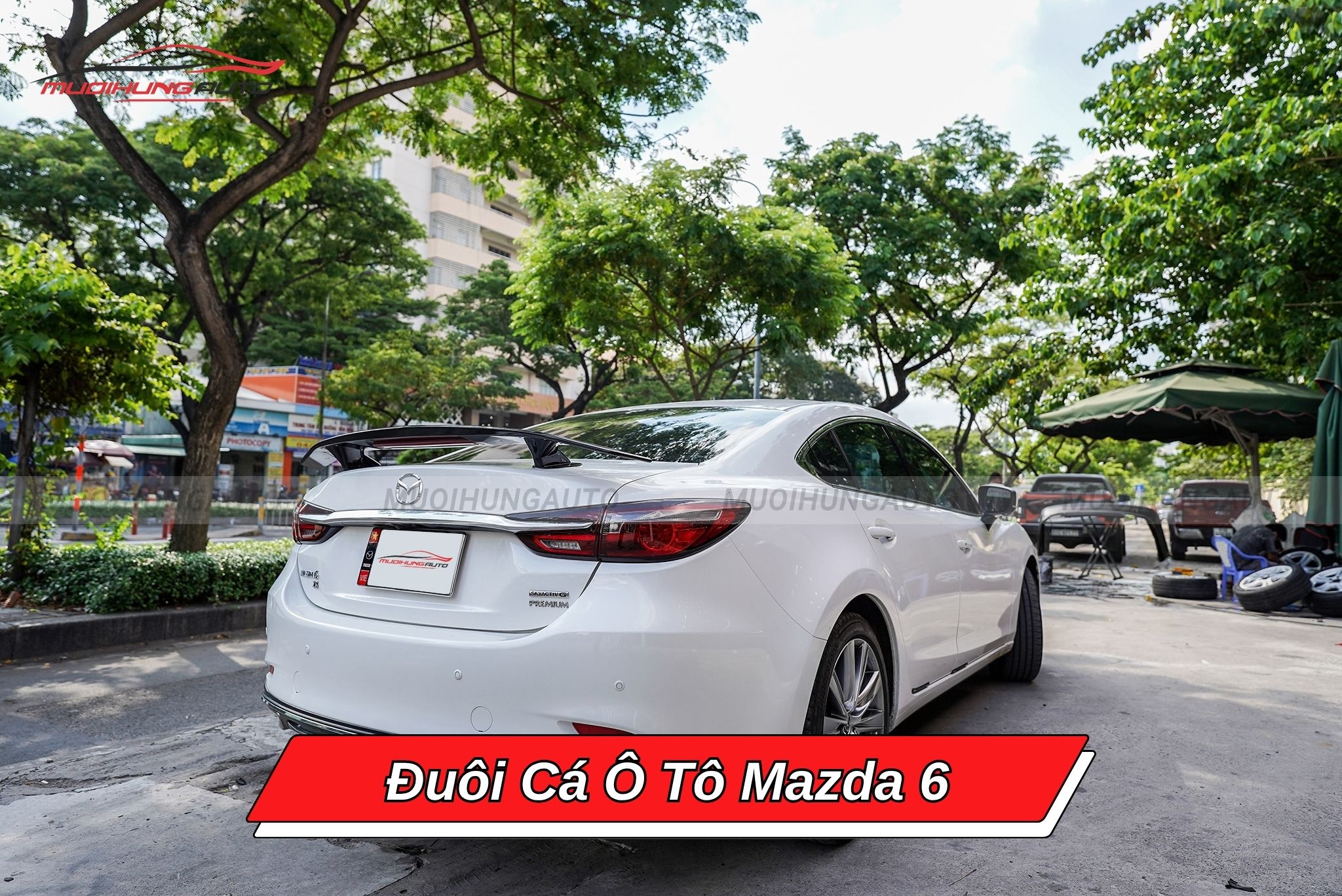 Đuôi cá xe hơi Mazda 6