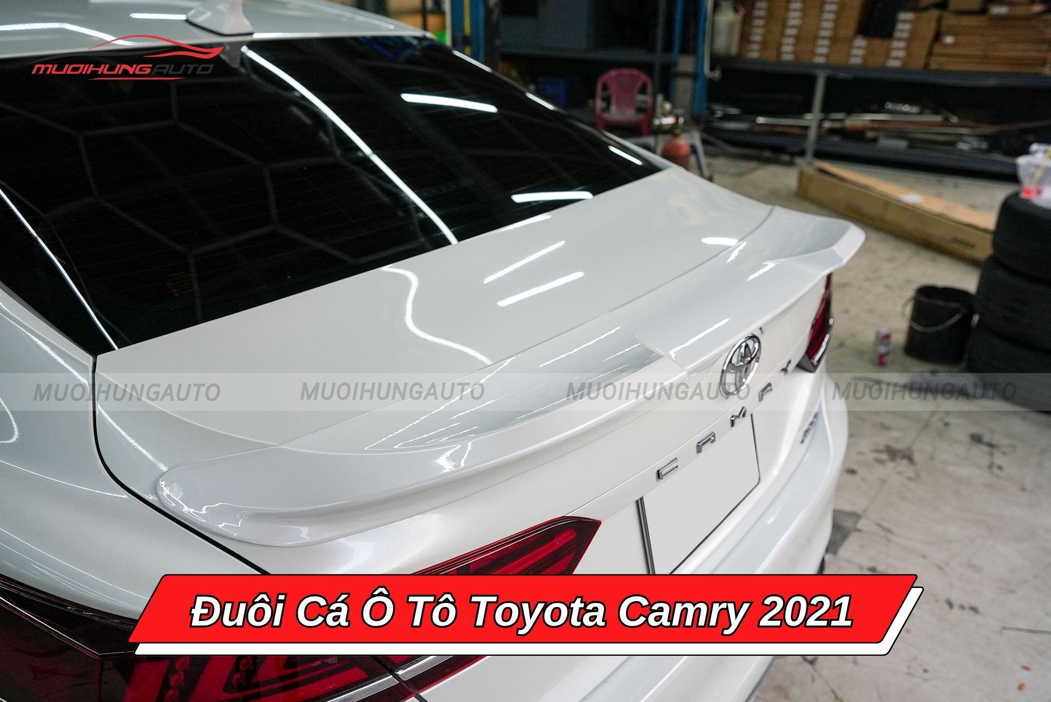Đuôi cá xe hơi Toyota Camry 2021