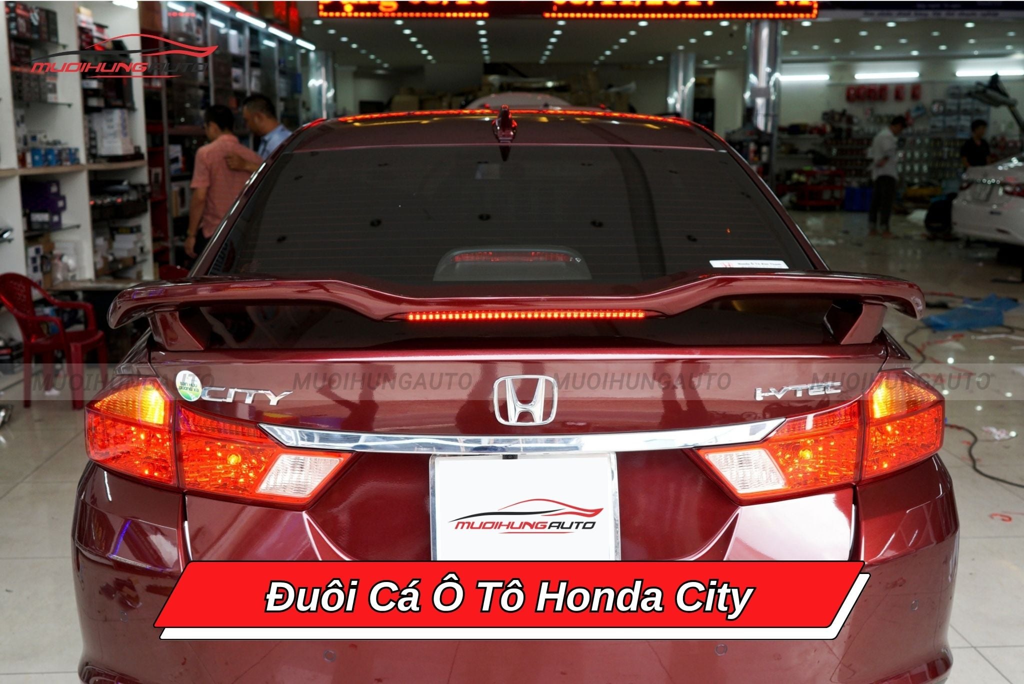 Đuôi cá xe ô tô Honda City