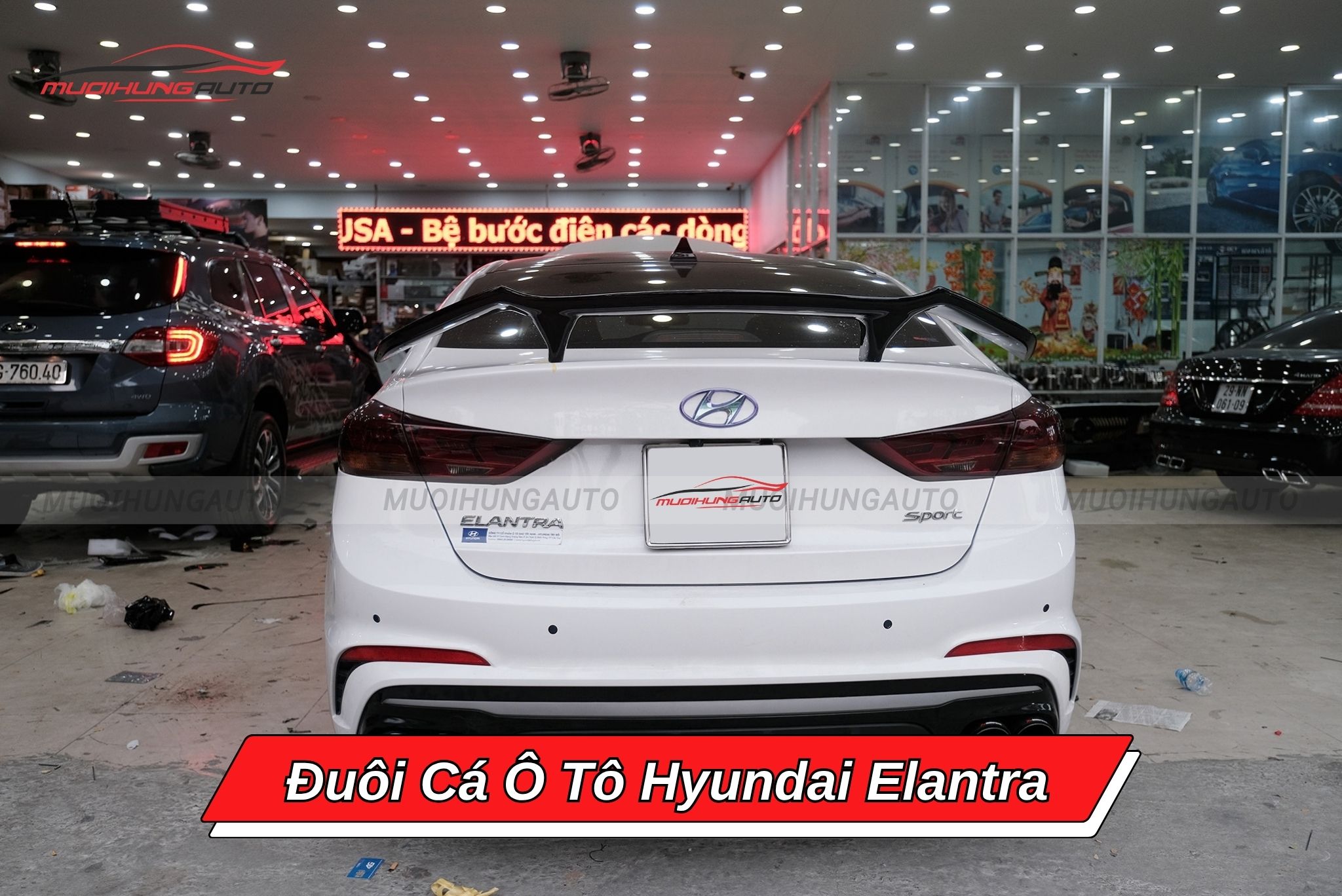 Đuôi cá xe ô tô Hyundai Elantra