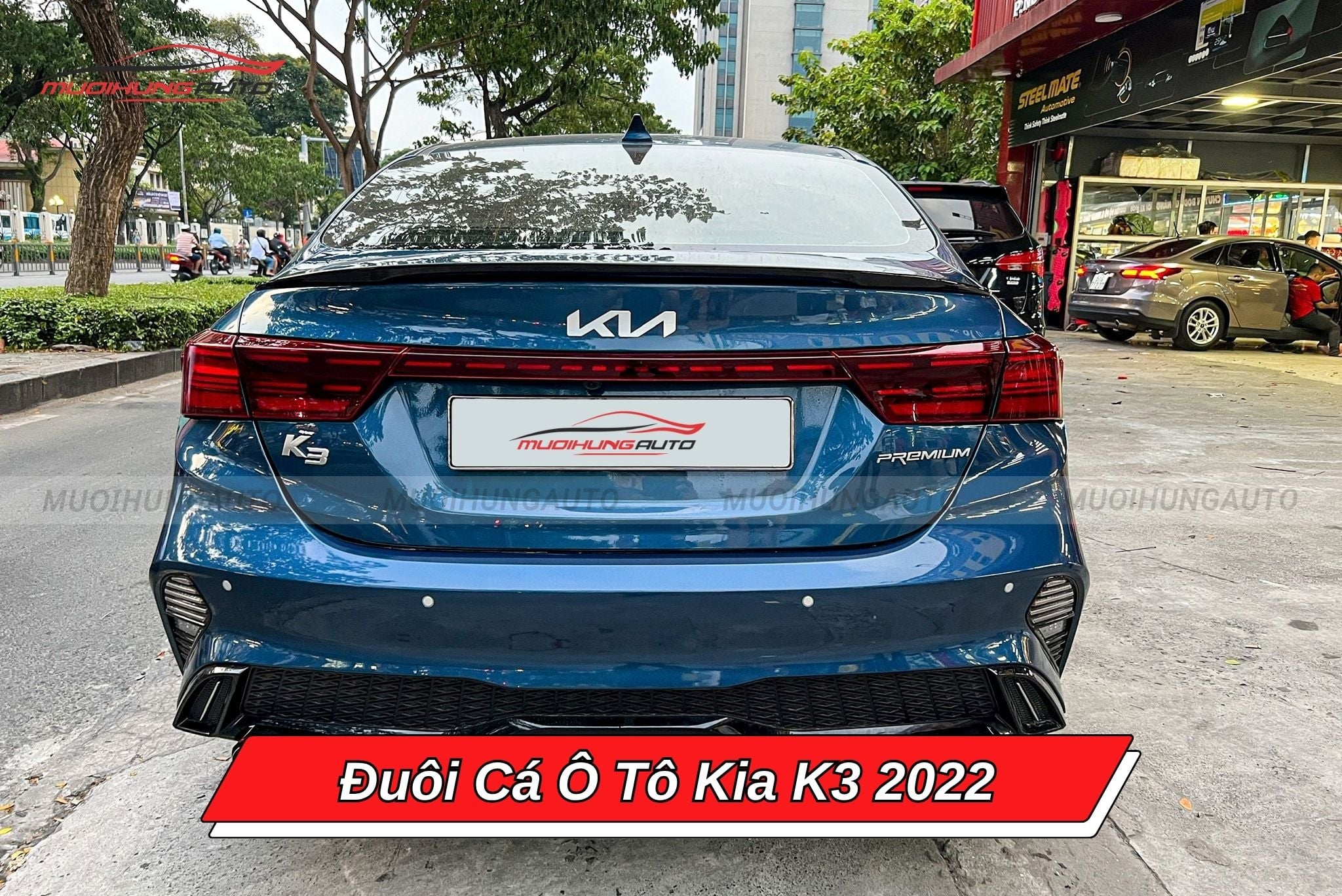 Đuôi cá xe ô tô Kia K3 2022