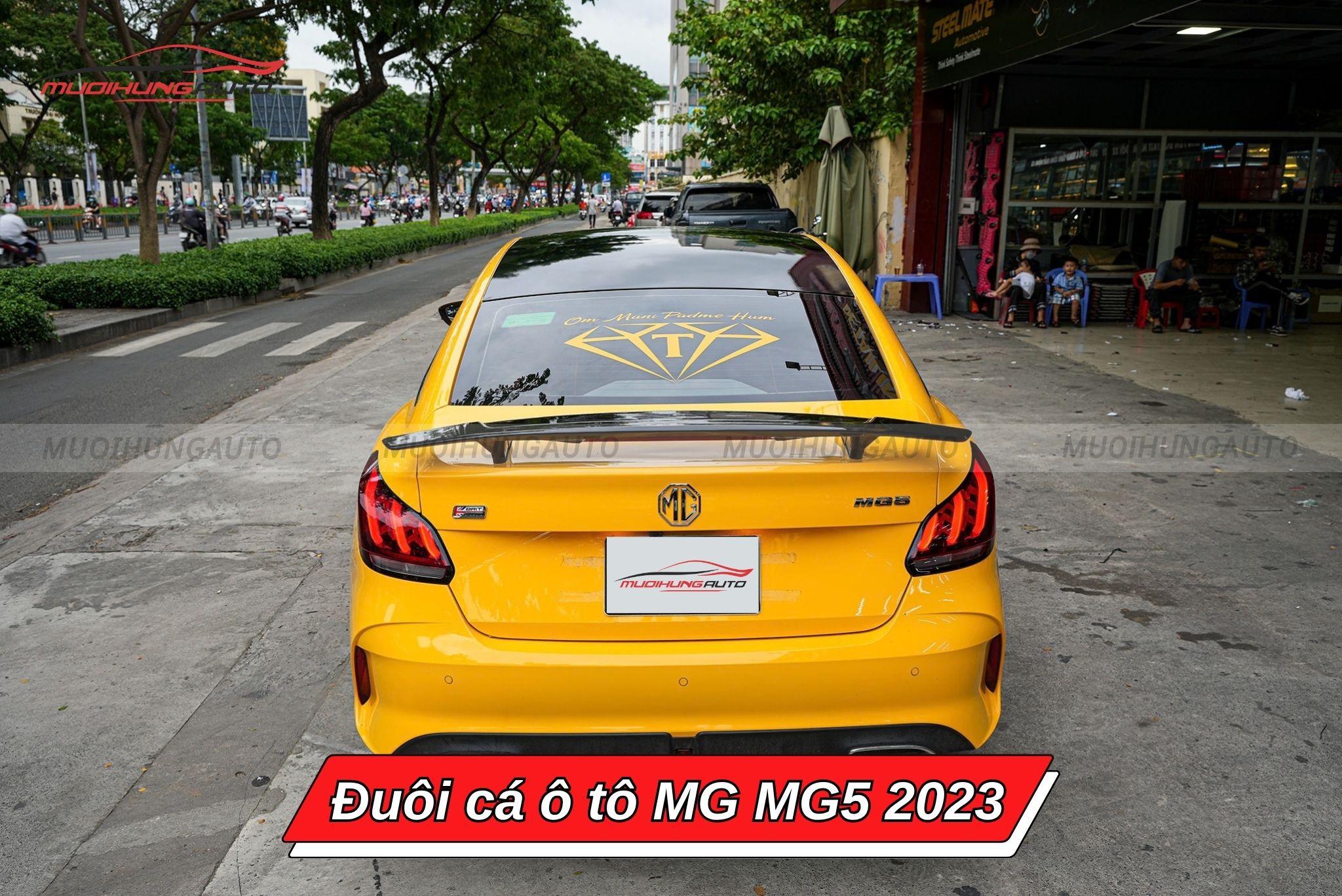 Đuôi cá xe ô tô MG MG5 2023