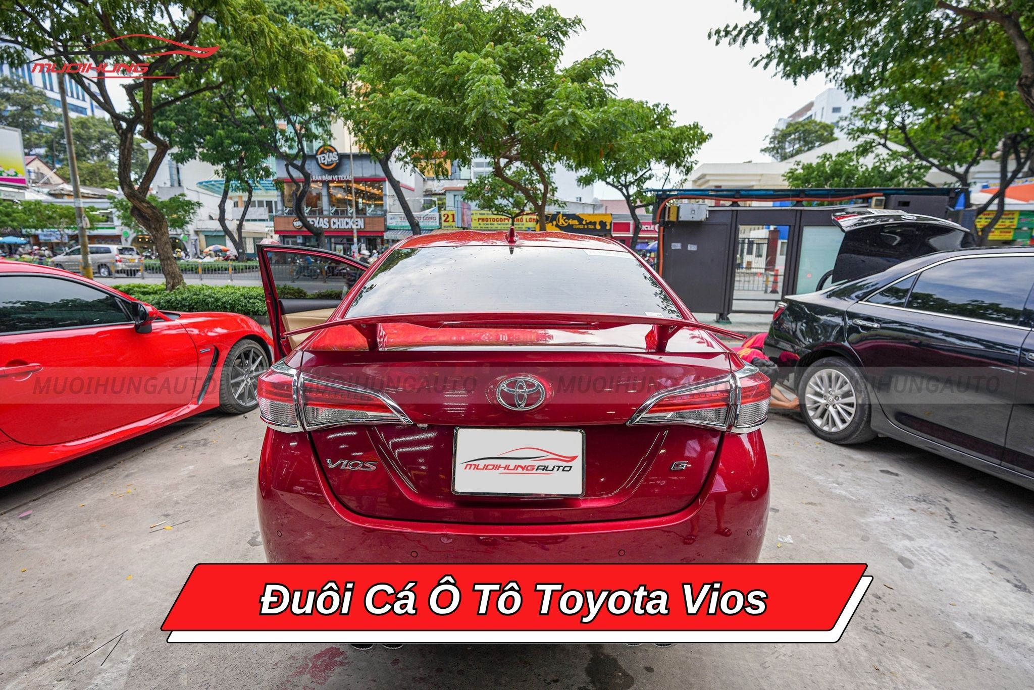 Đuôi cá xe ô tô Toyota Vios