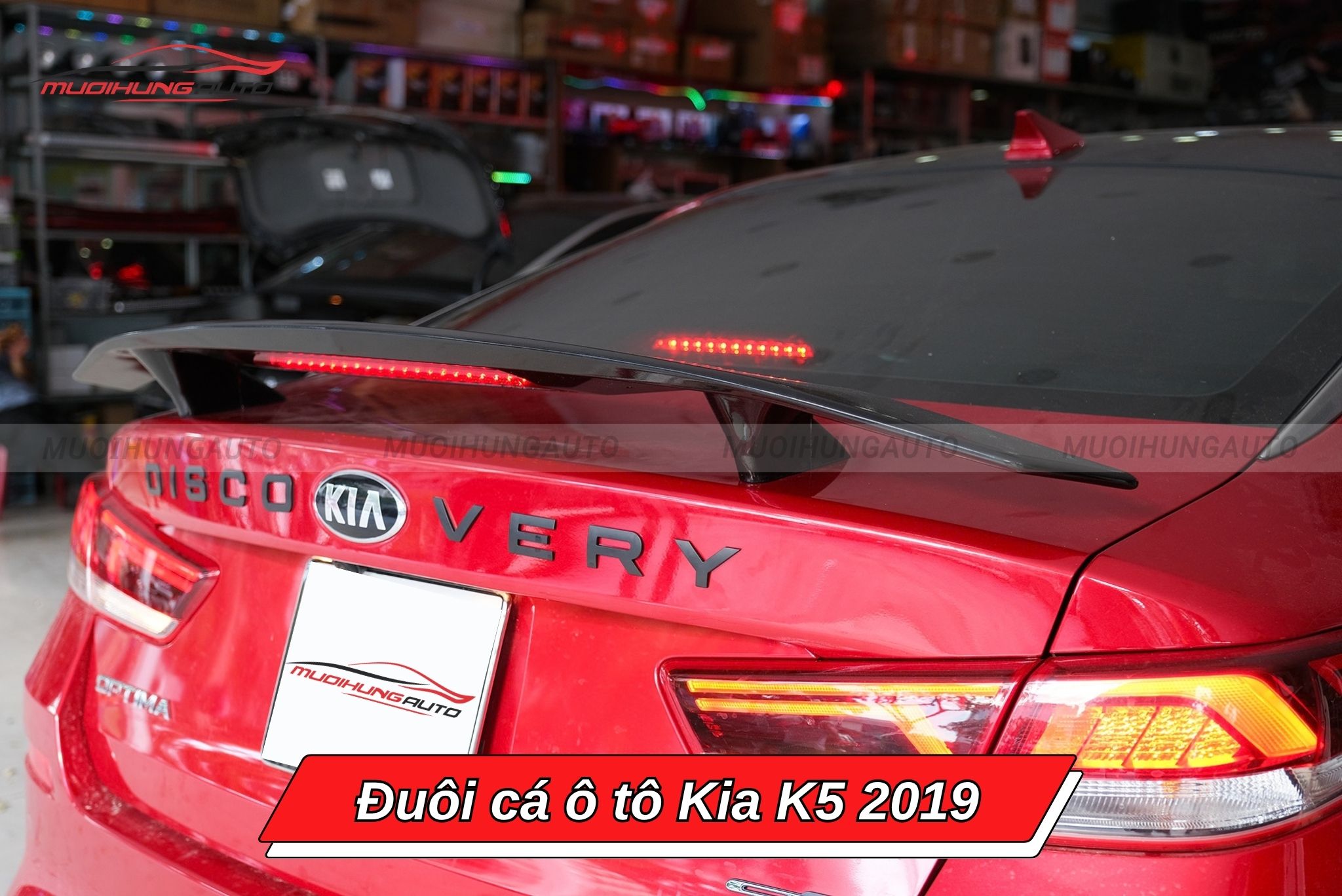Đuôi gió Kia K5 2019