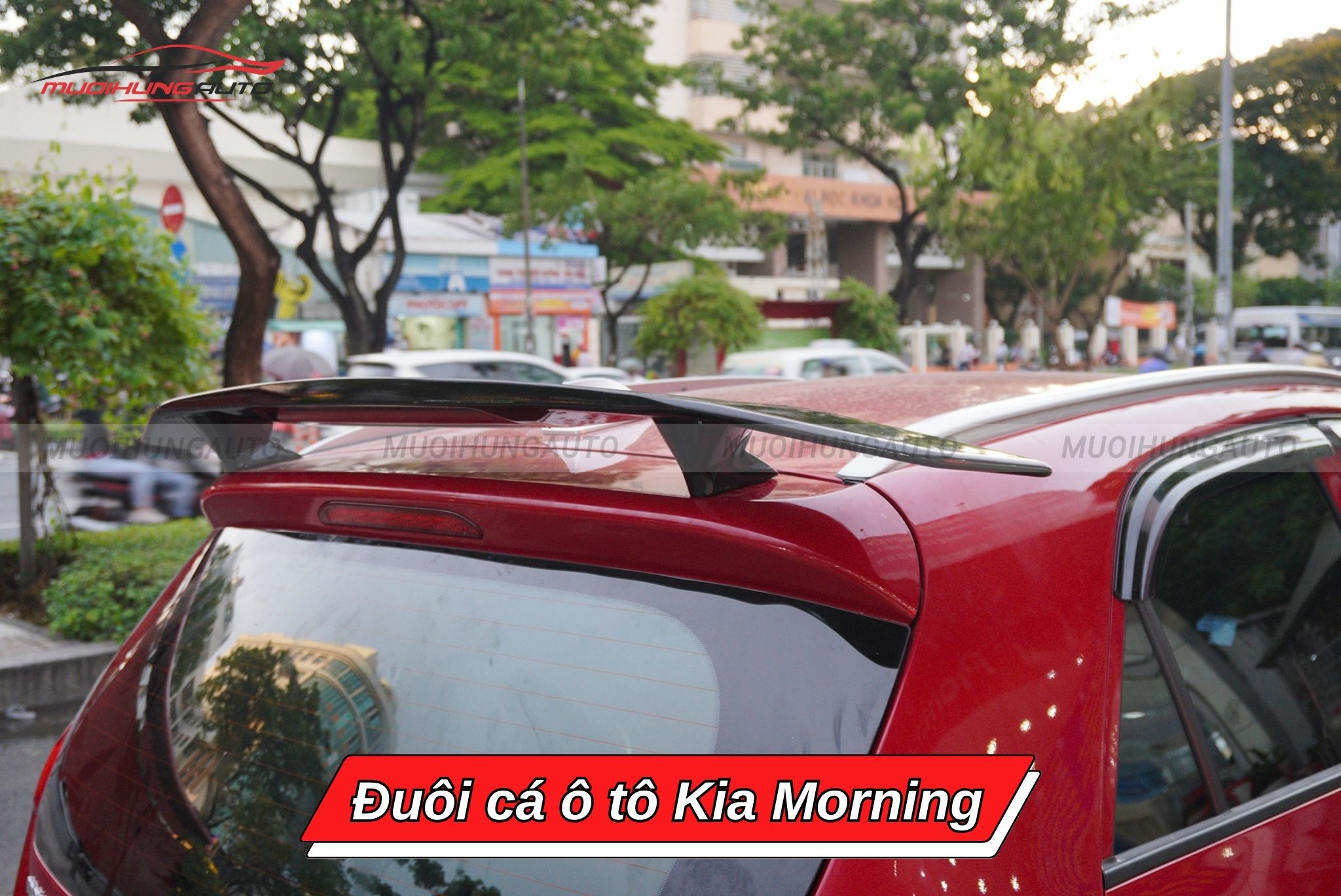 Đuôi gió Kia Morning