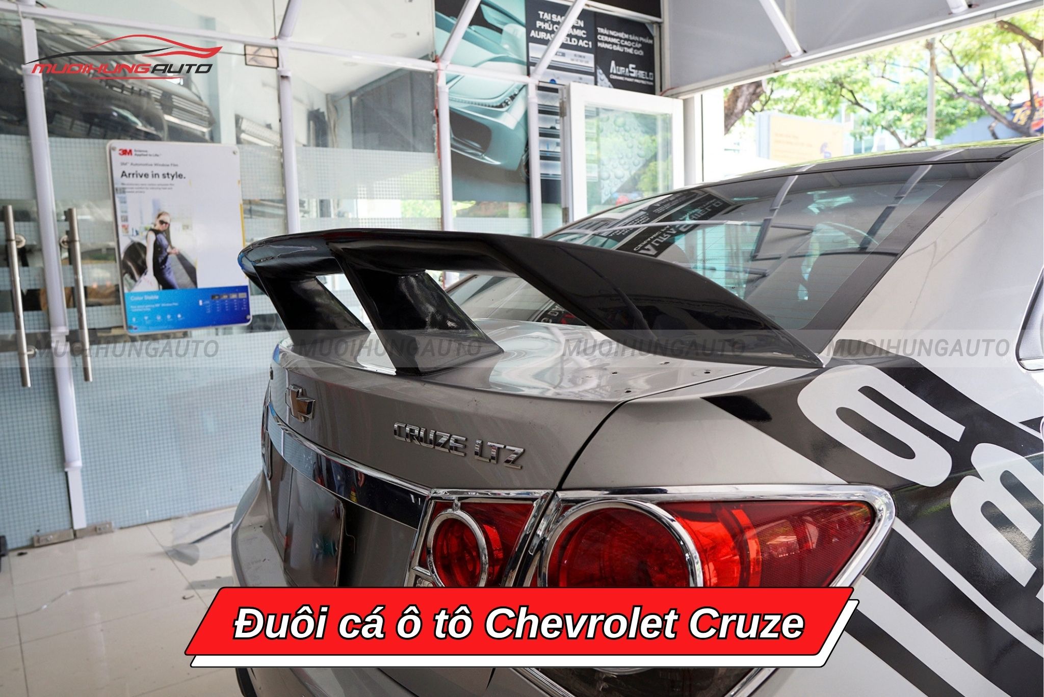 Đuôi gió ô tô Chevrolet Cruze