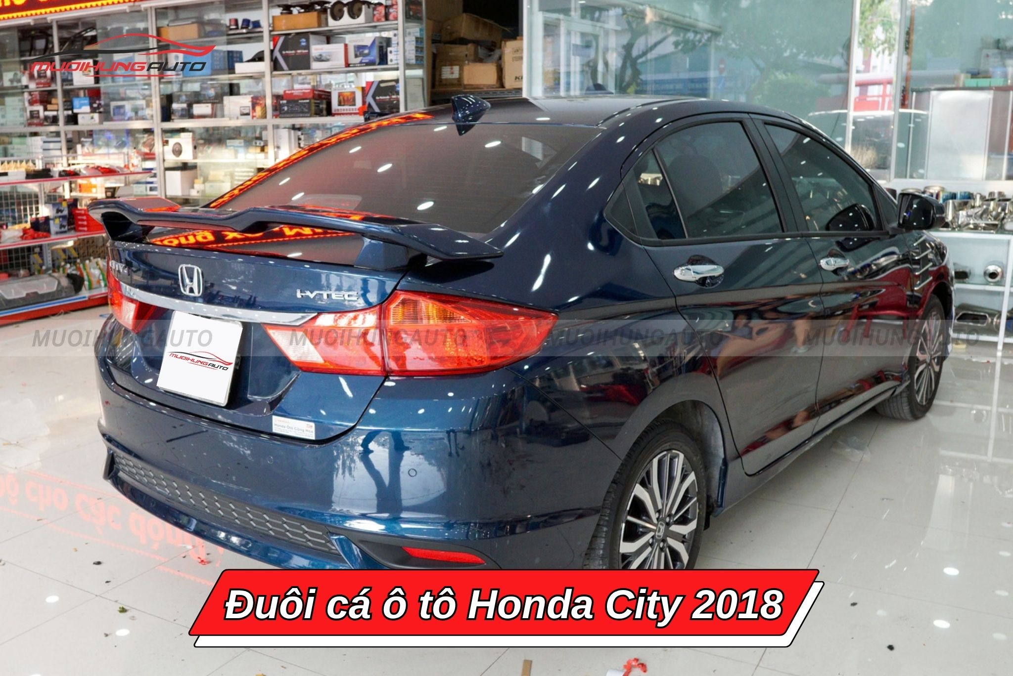 Đuôi gió ô tô Honda City 2018