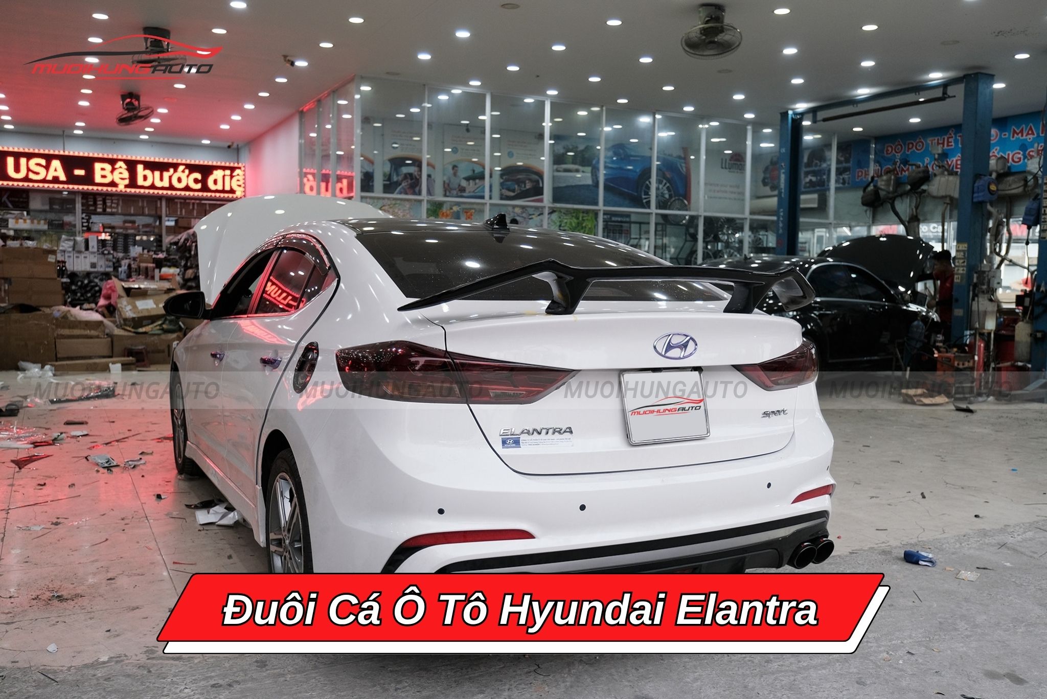 Đuôi gió ô tô Hyundai Elantra
