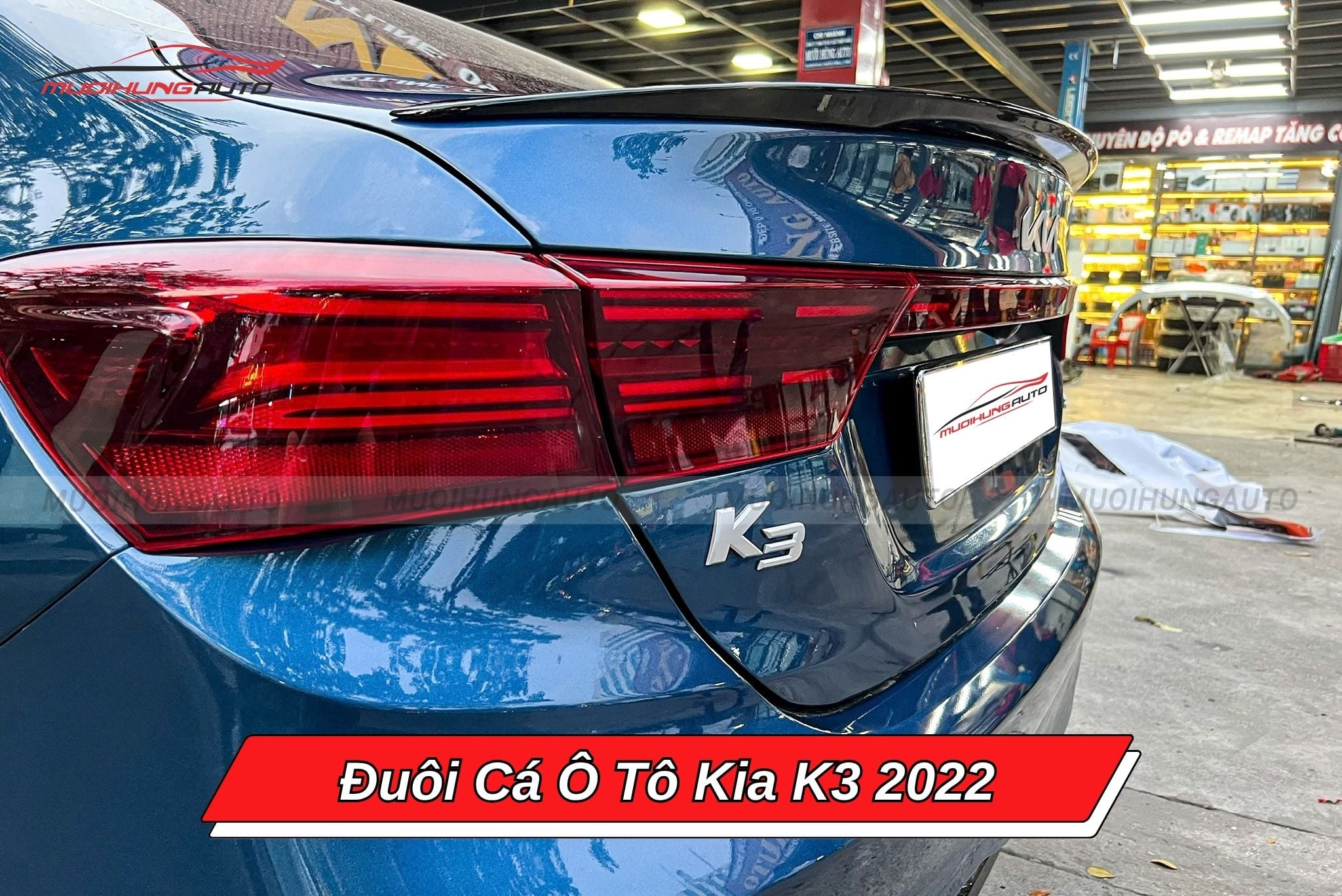 Đuôi gió ô tô Kia K3 2022