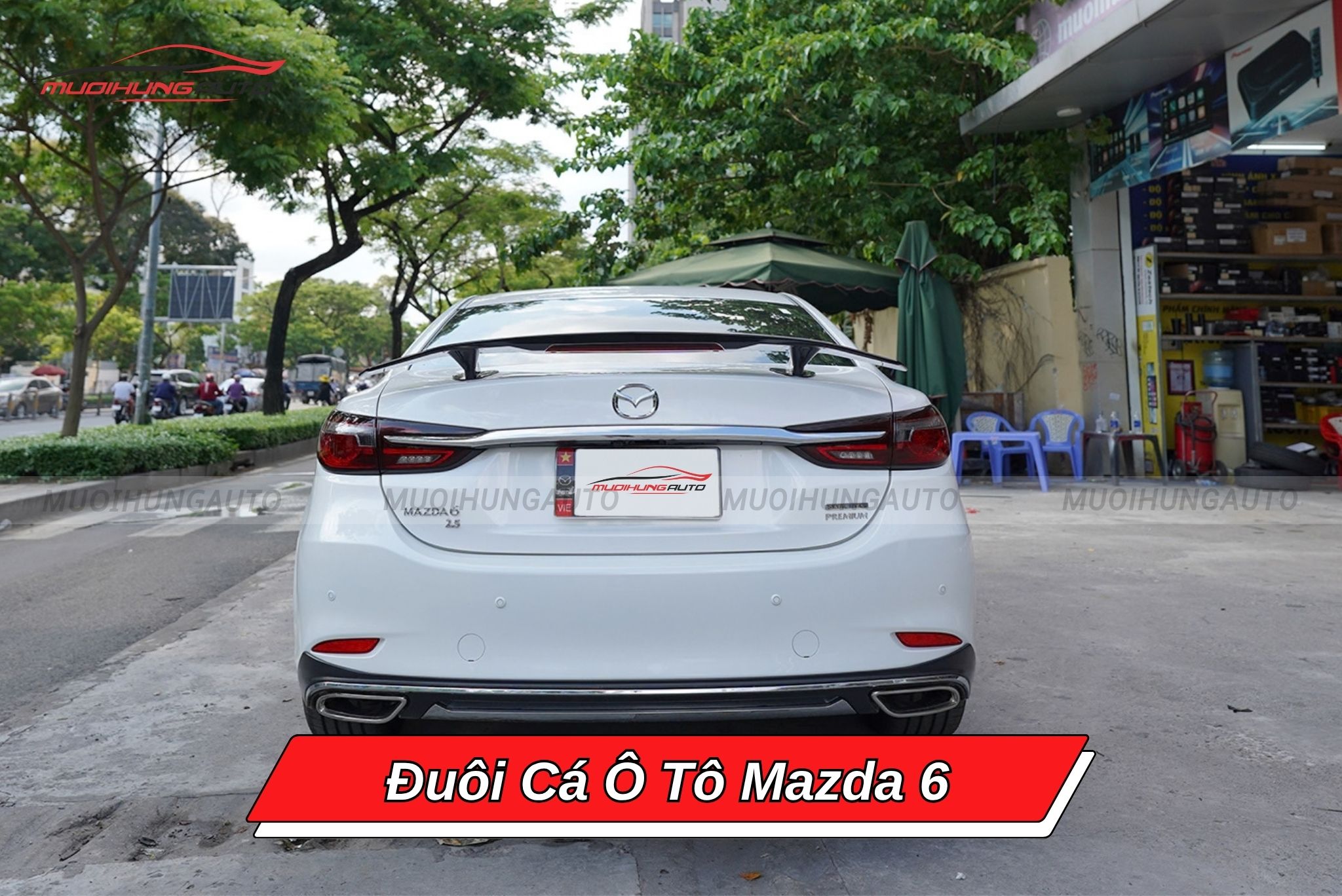 Đuôi gió ô tô Mazda 6