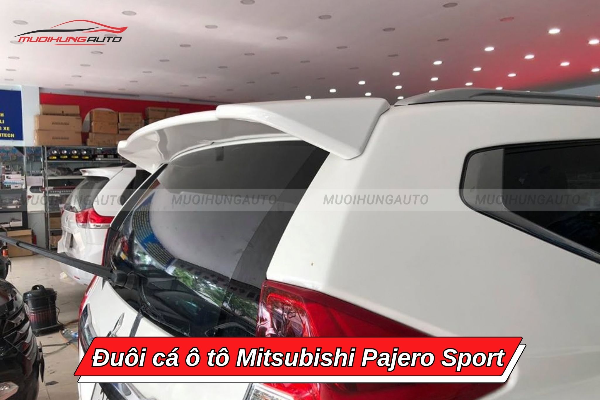 Đuôi gió ô tô Mitsubishi Pajero Sport