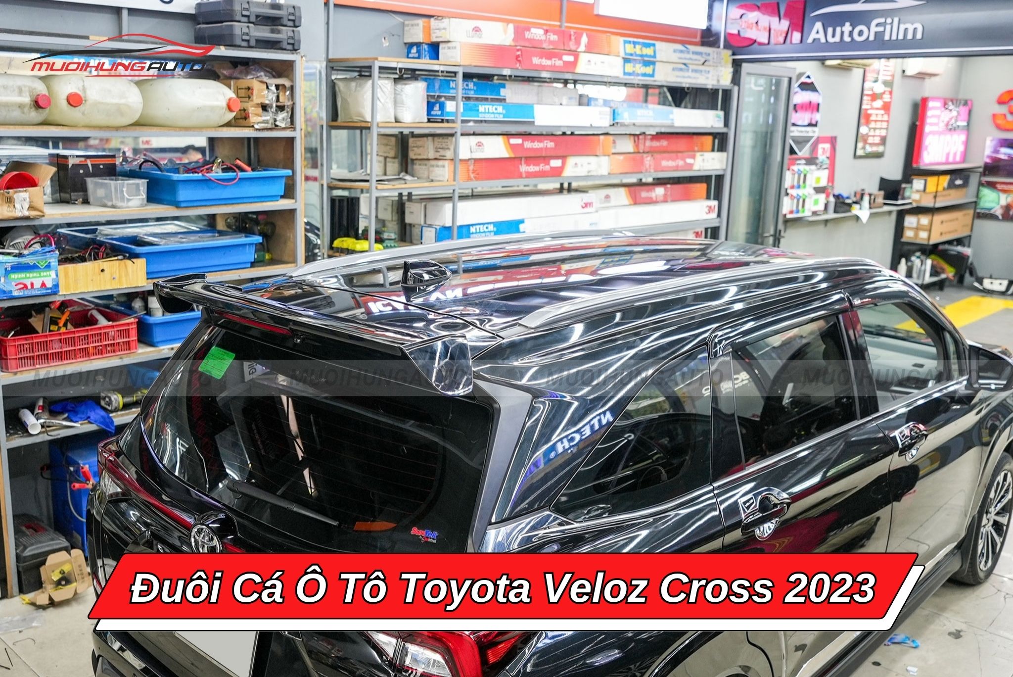 Đuôi gió ô tô Toyota Veloz Cross 2023Đuôi gió ô tô Toyota Veloz Cross 2023